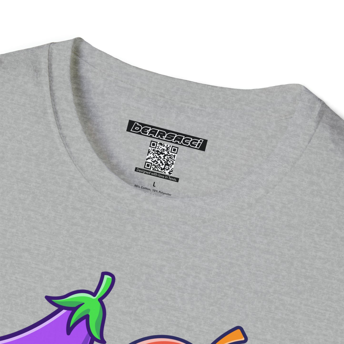 SlutPride™ X HyperPop™: Eggplant & Peach │ Softsyle T-shirt