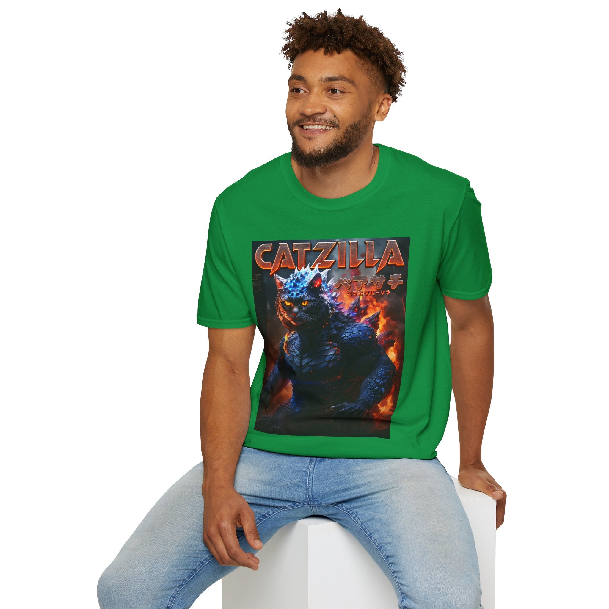 Fake Designer™: Catzilla │ Softsyle T-shirt