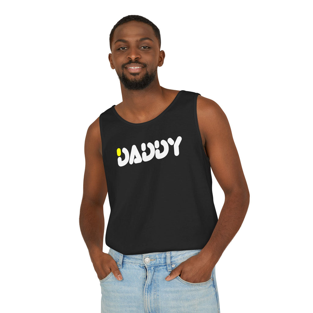 Fake Designer™ x GymBros™: Daddy │ Garment-Dyed Tank Top