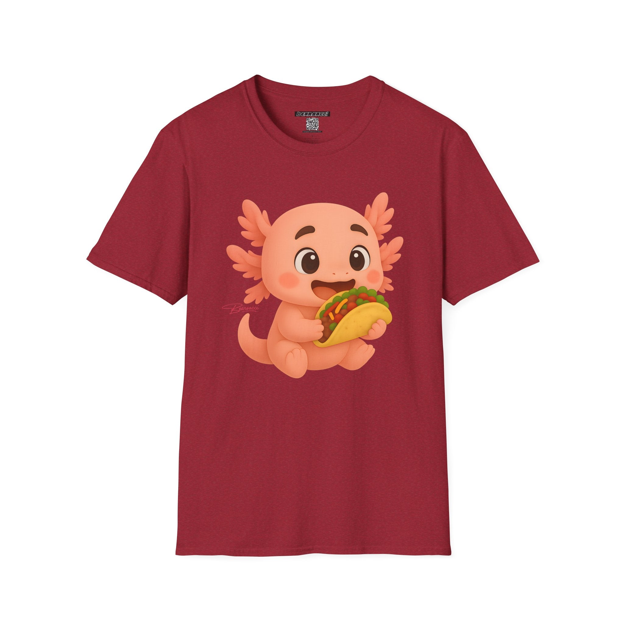 PeroLike X HyperPop®: Axolotl Taco │ Softsyle T-shirt