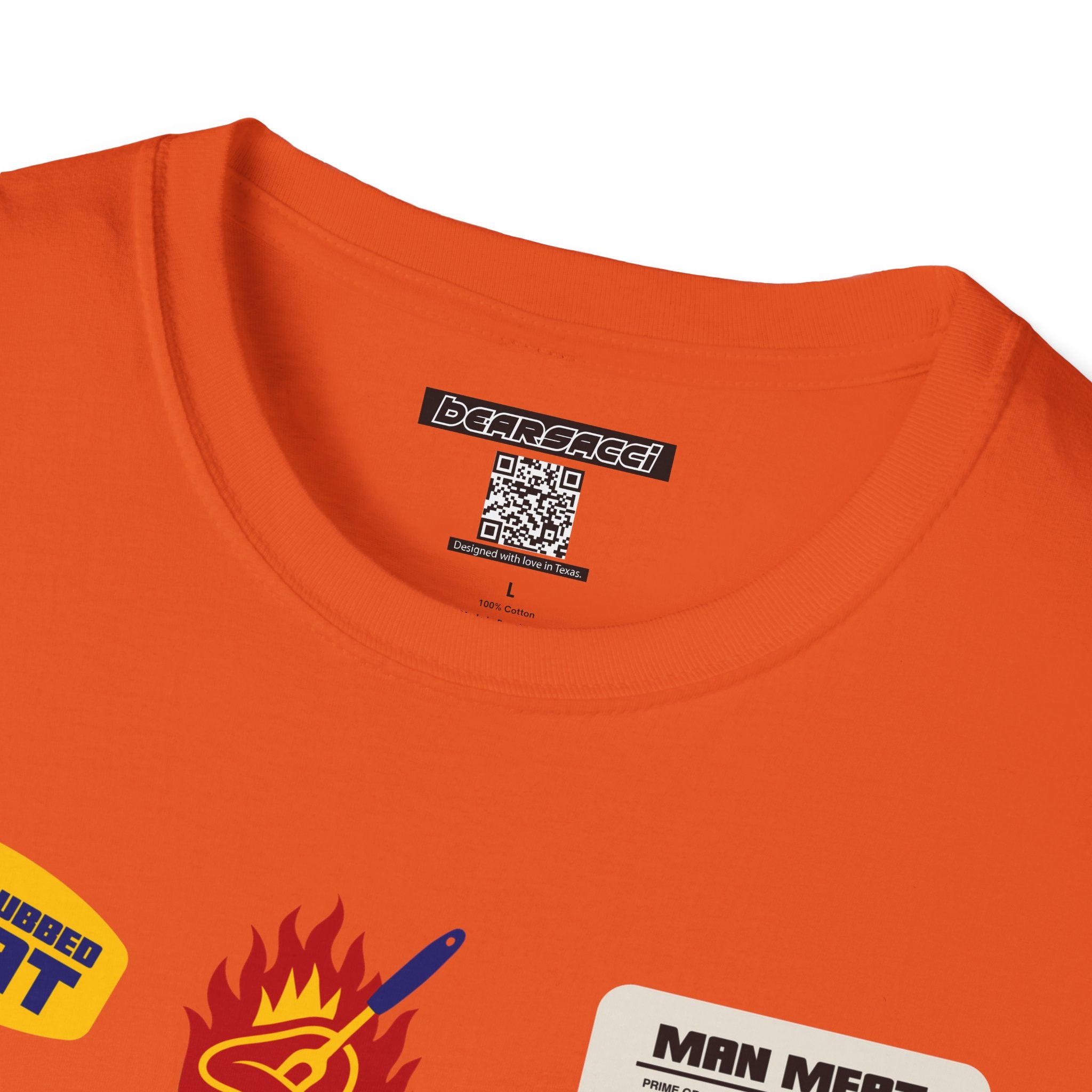 Bearmart®: Butcher Isle Meat Stickers (1950s Colorway) │Softsyle T-shirt