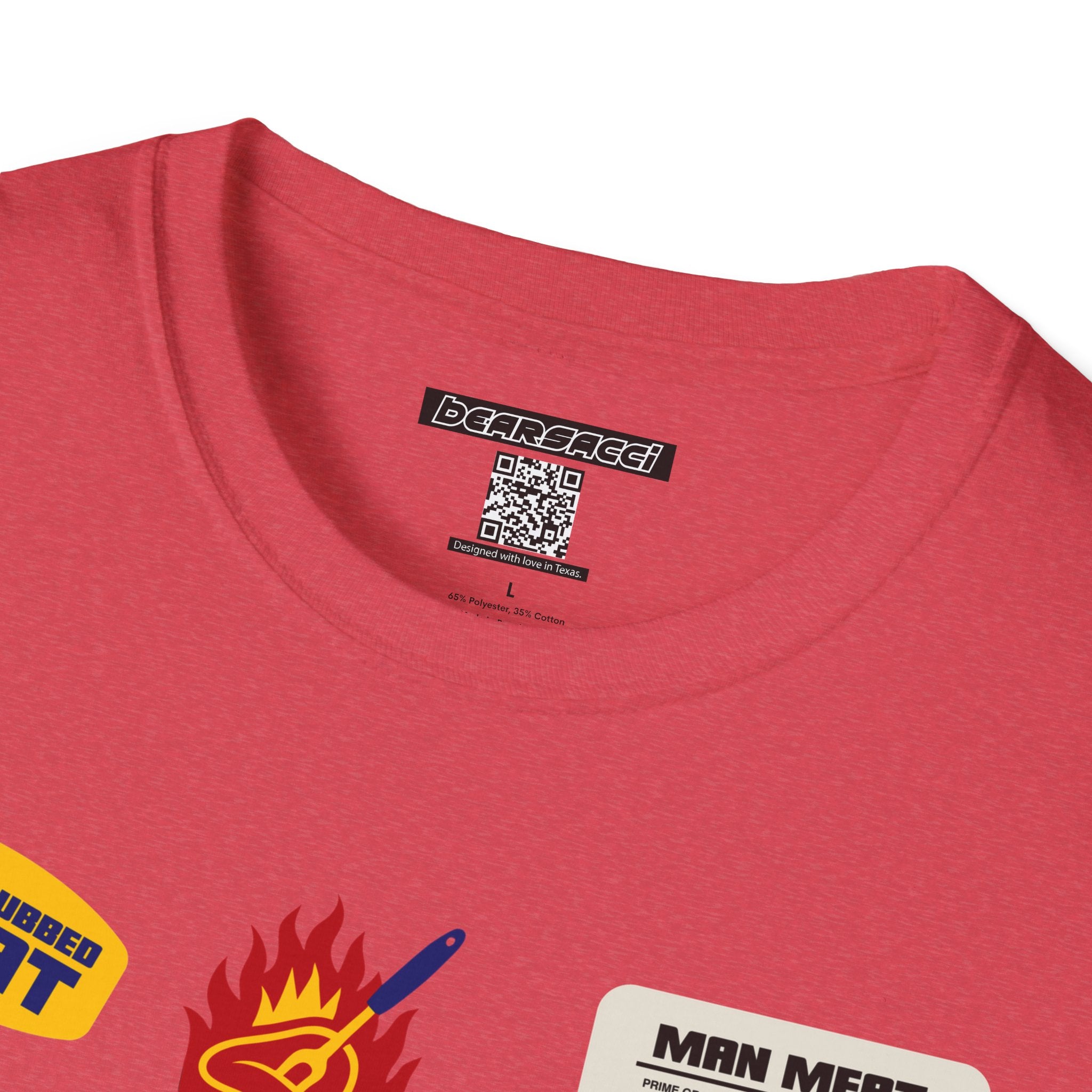 Bearmart®: Butcher Isle Meat Stickers (1950s Colorway) │Softsyle T-shirt