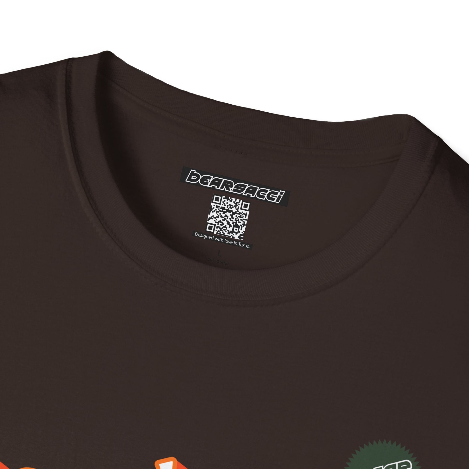 Bearbie® X Slutpride®: Bareback Logo (Hunter) │Softsyle T-shirt