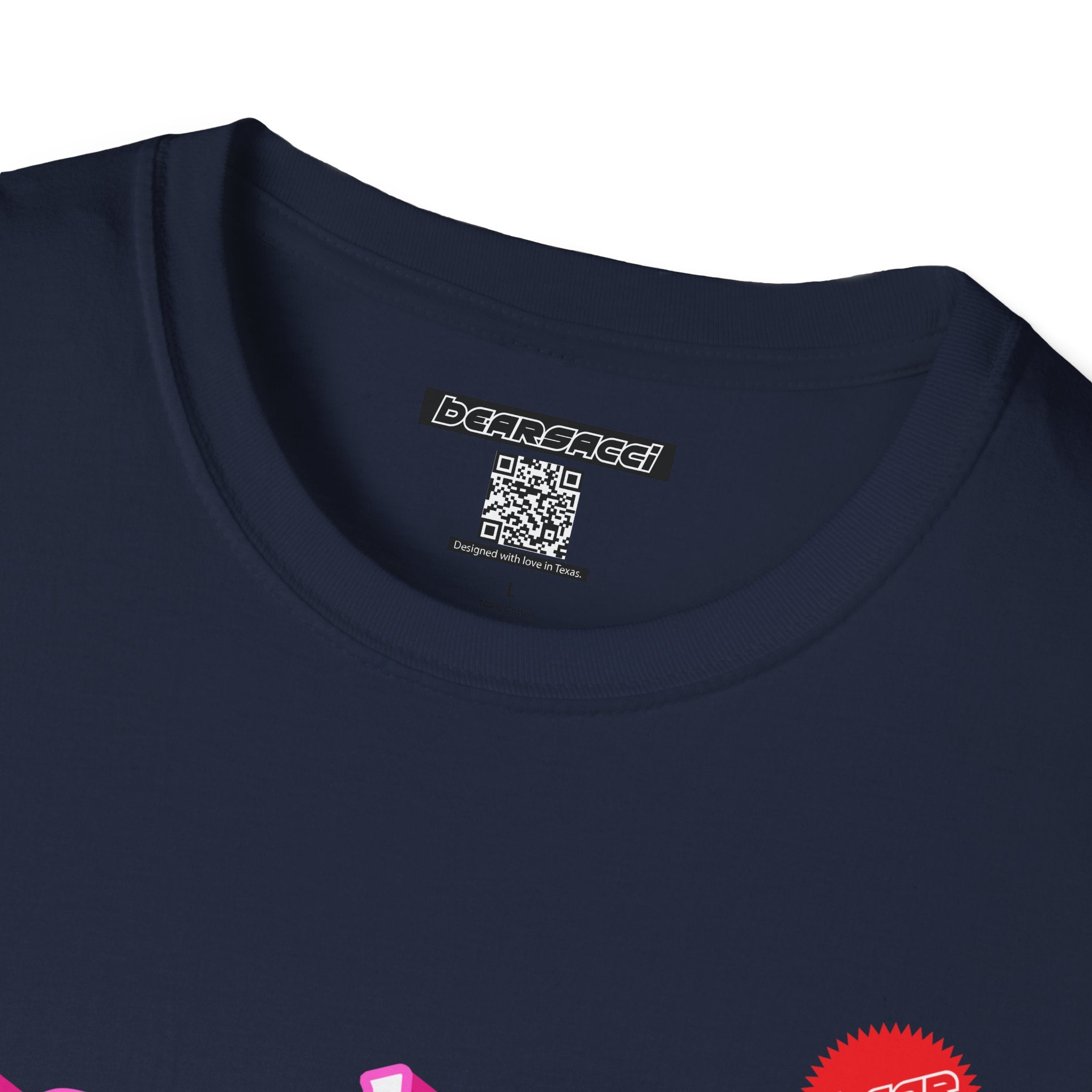Bearbie® X Slutpride®: Bareback Logo │Softsyle T-shirt
