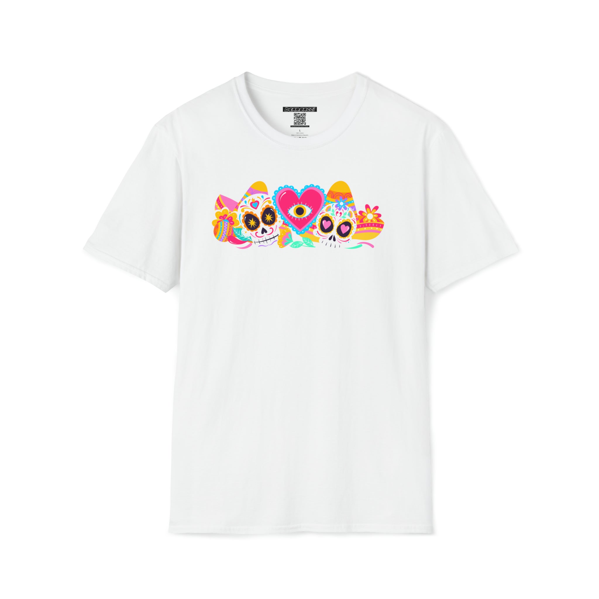 Pero-Like™: Calaveritas Sugar Skulls │ Softsyle T-shirt