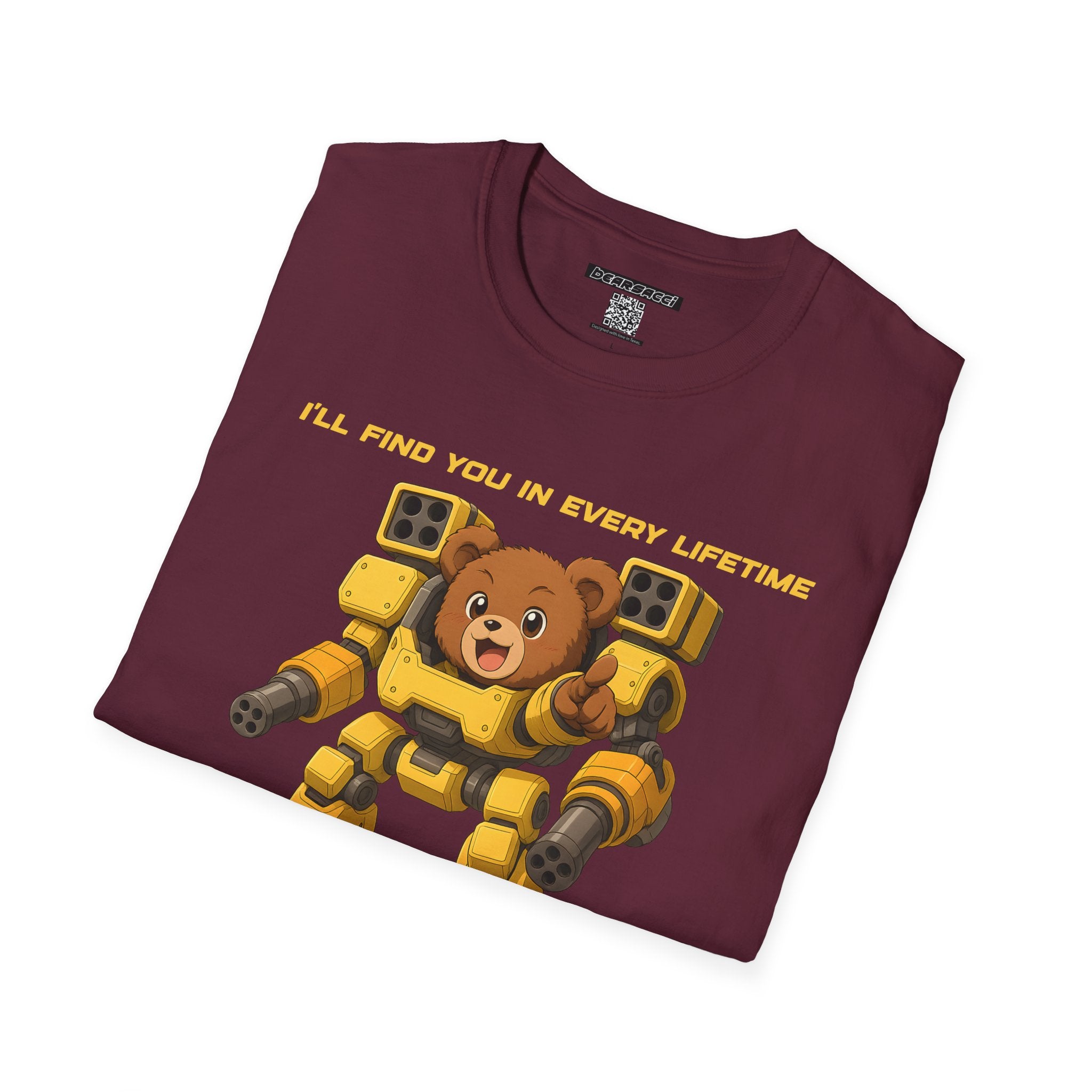 HyperPop®: Mech My Day (Love is a Threat) │ Softsyle T-shirt