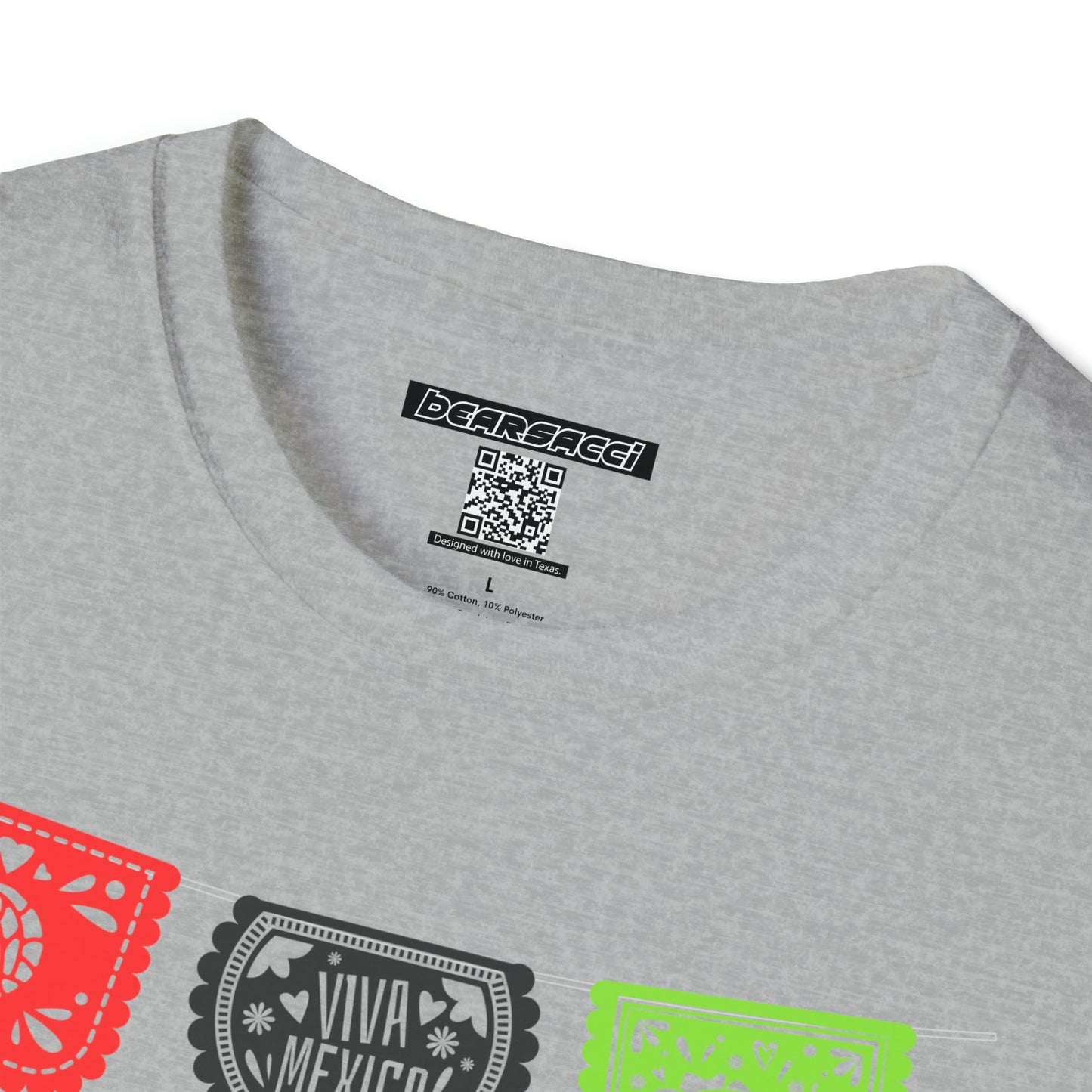 Pero-Like™: Viva Mexico Papel Picado │ Softsyle T-shirt