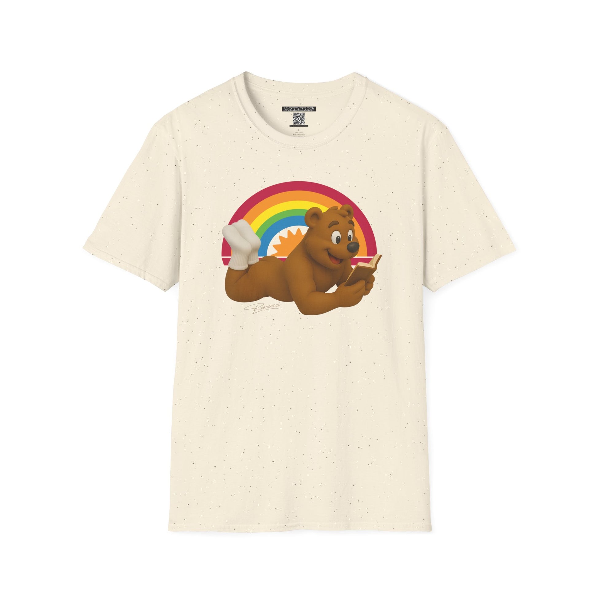 Bearsacci™: Page-Turner, Head-Turner Bare Bear│ Softsyle T-shirt