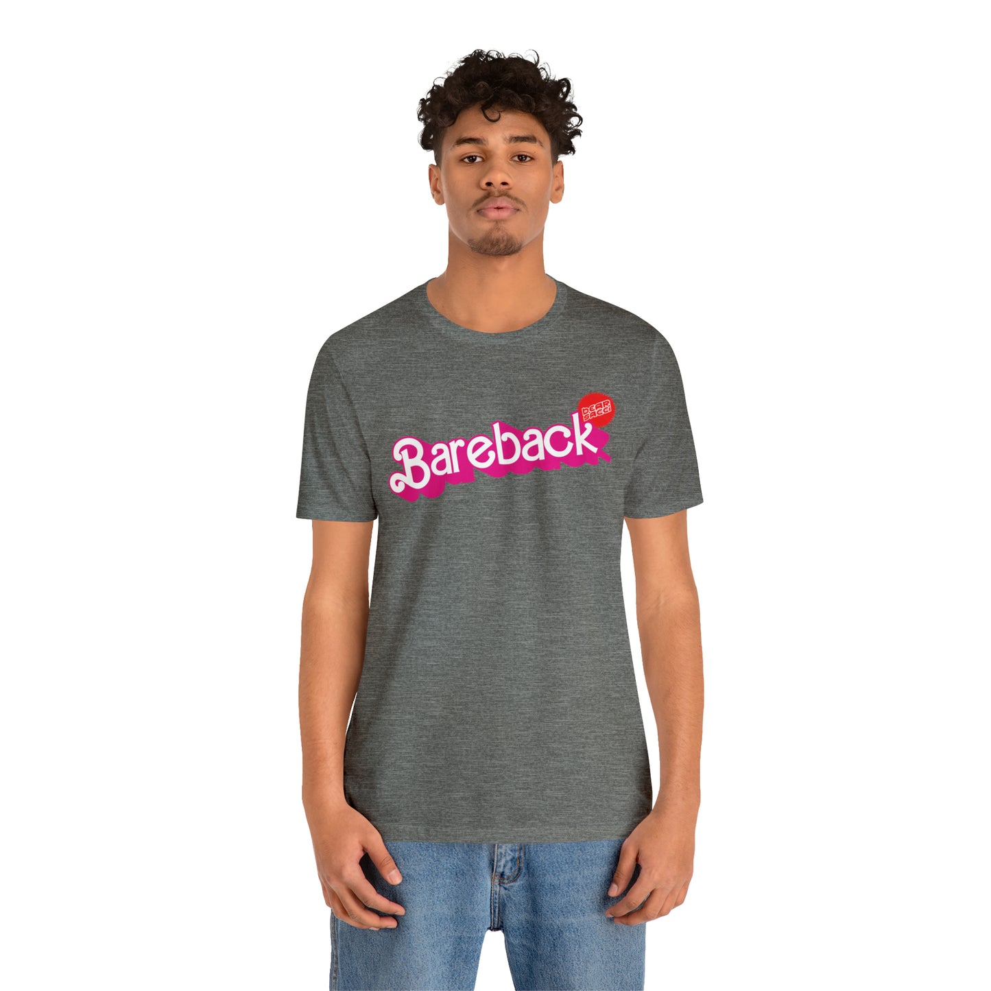 Bearbie™ X Slutpride™: Bareback Logo │Premium Jersey T-shirt