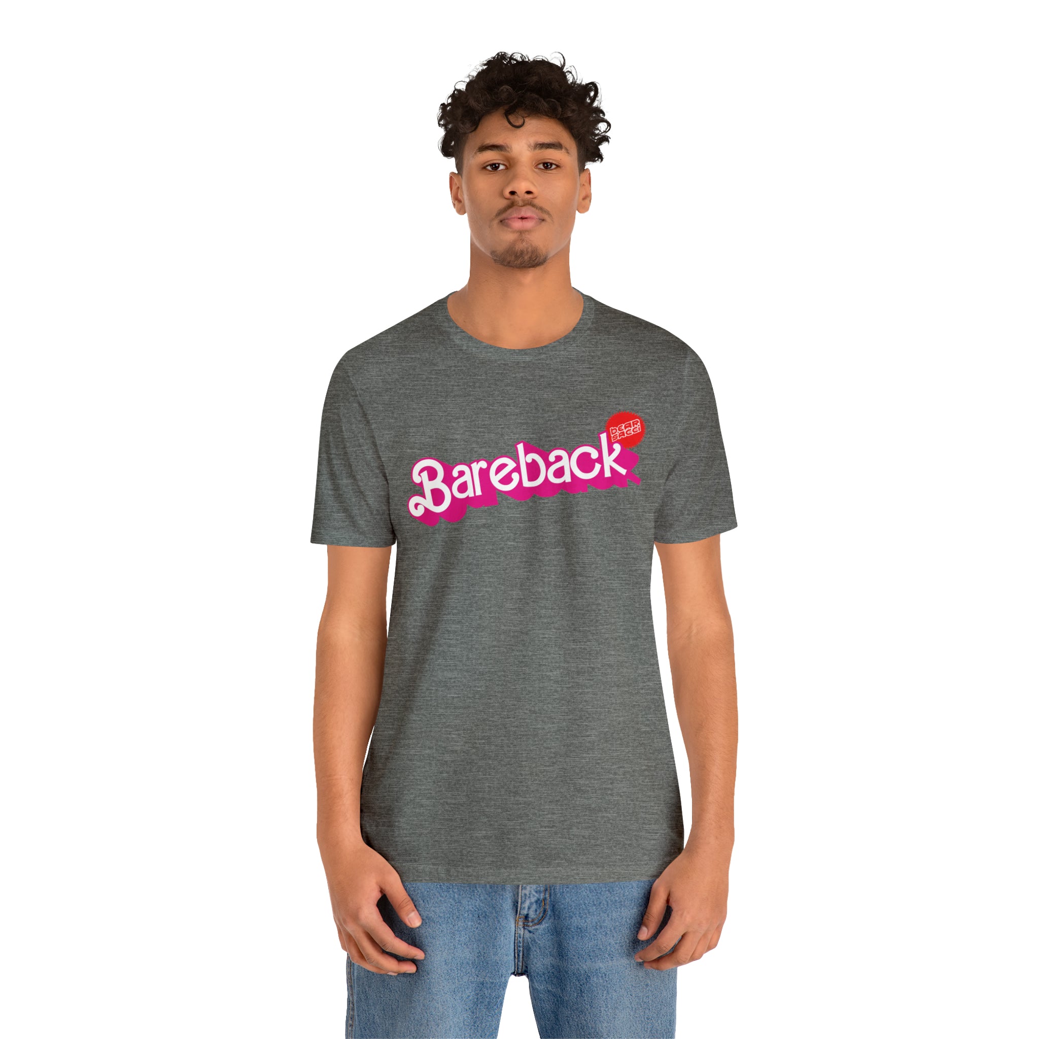 Bearbie™ X Slutpride™: Bareback Logo │Premium Jersey T-shirt
