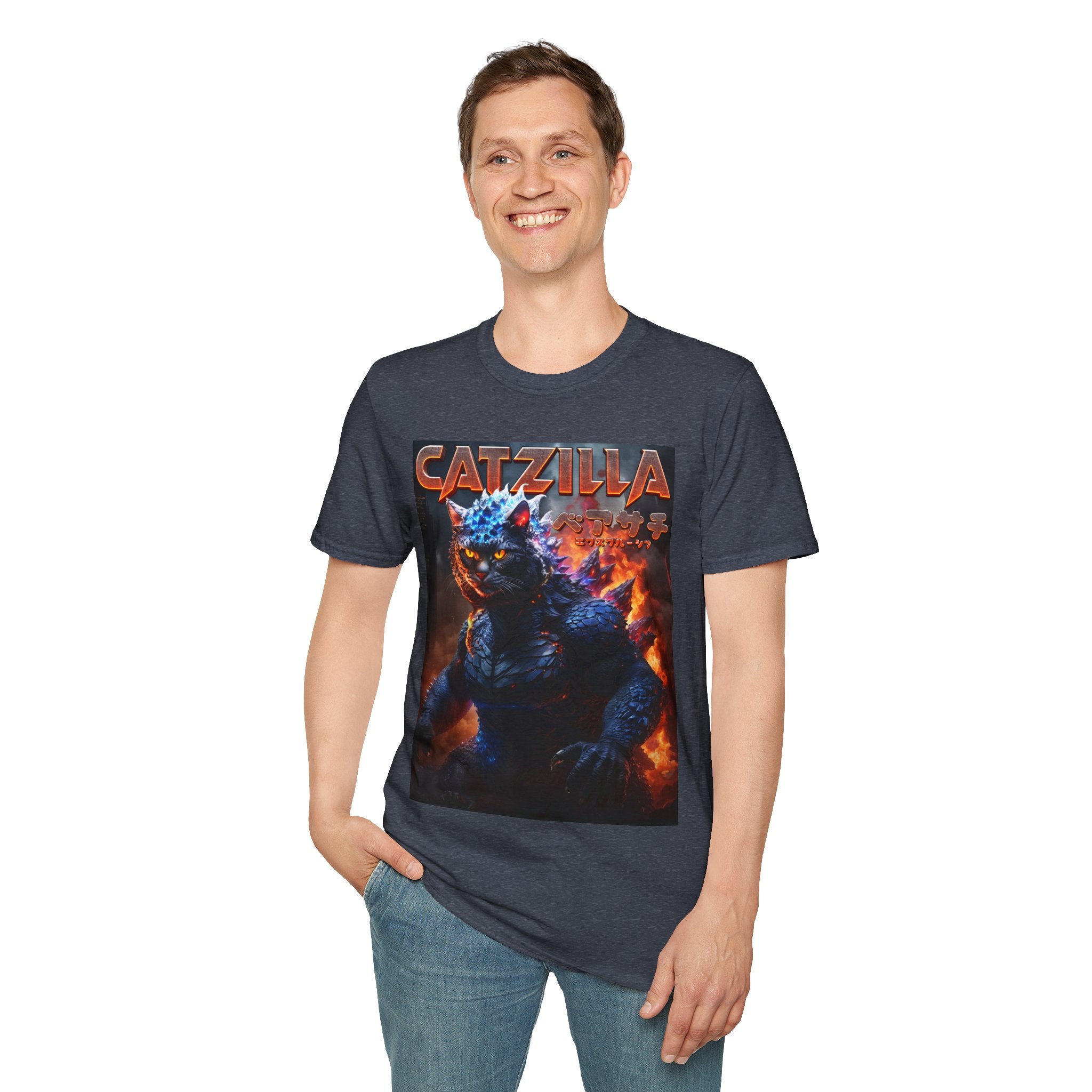 Fake Designer™: Catzilla │ Softsyle T-shirt