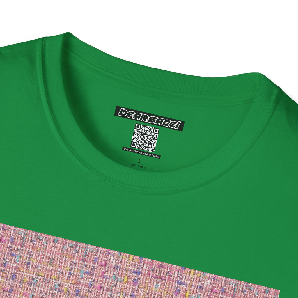 Fake Designer™: Pink Tweed Fuck│ Softsyle T-shirt