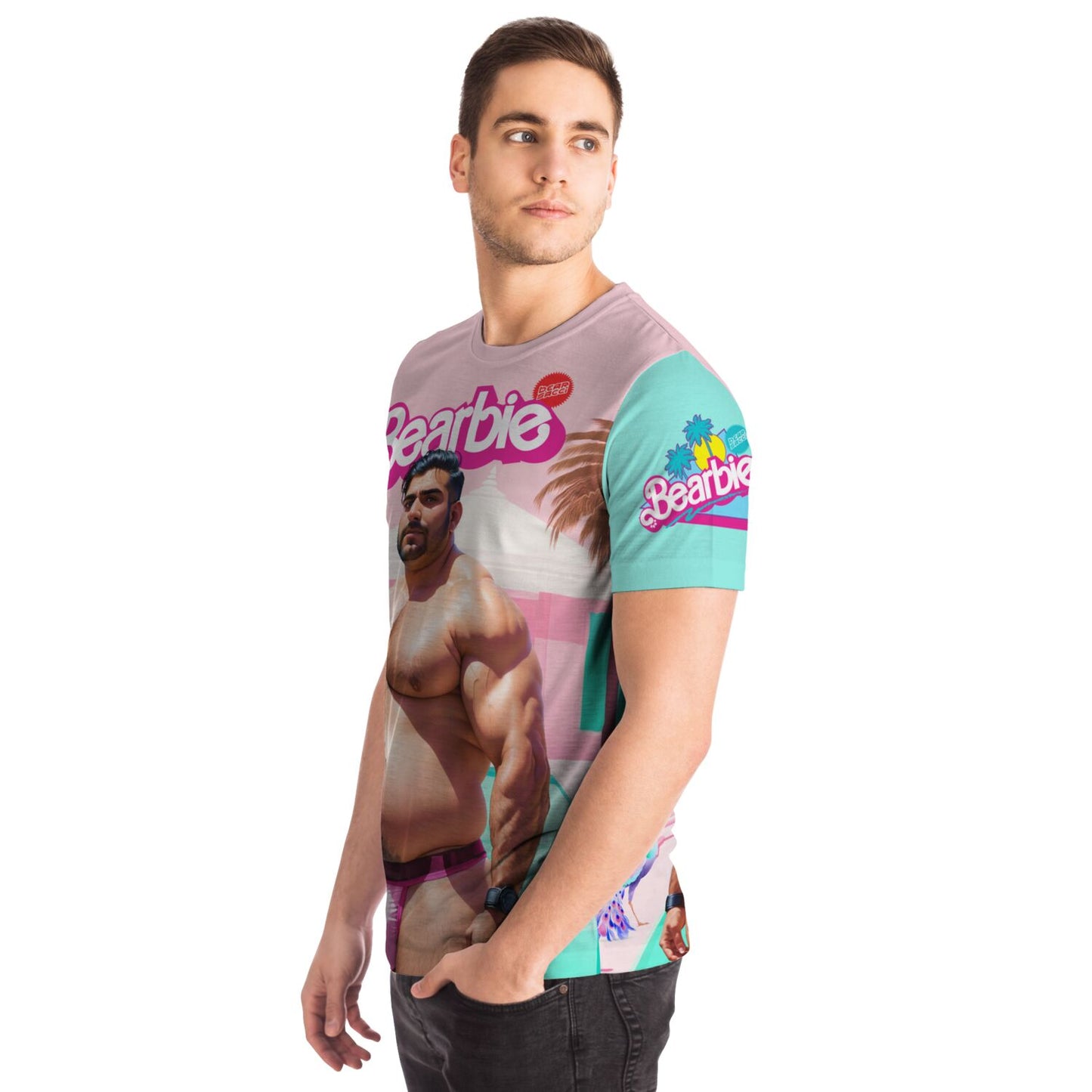 Bearbie: Signature Tee (South Asian) │ All-Over Print T-shirt