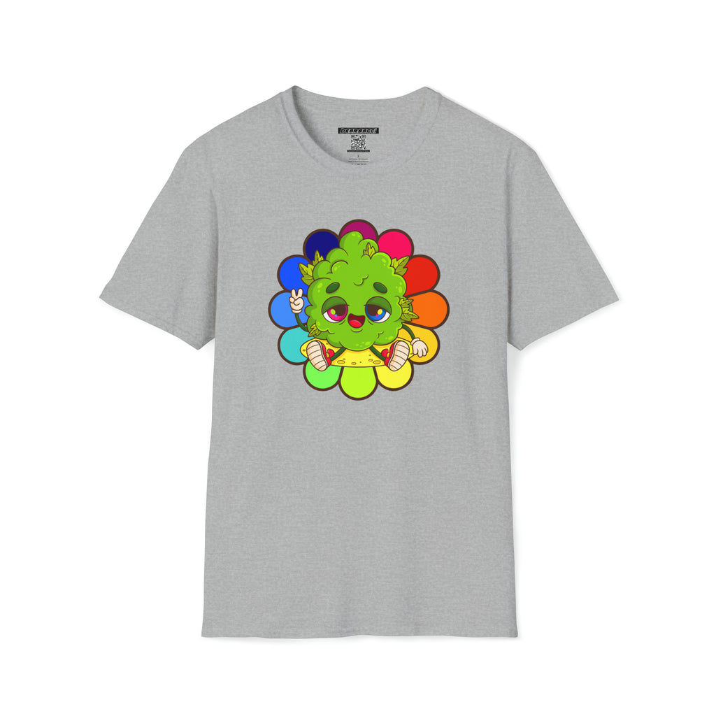 Stoney: Rainbow Leaf │ Softsyle T-shirt