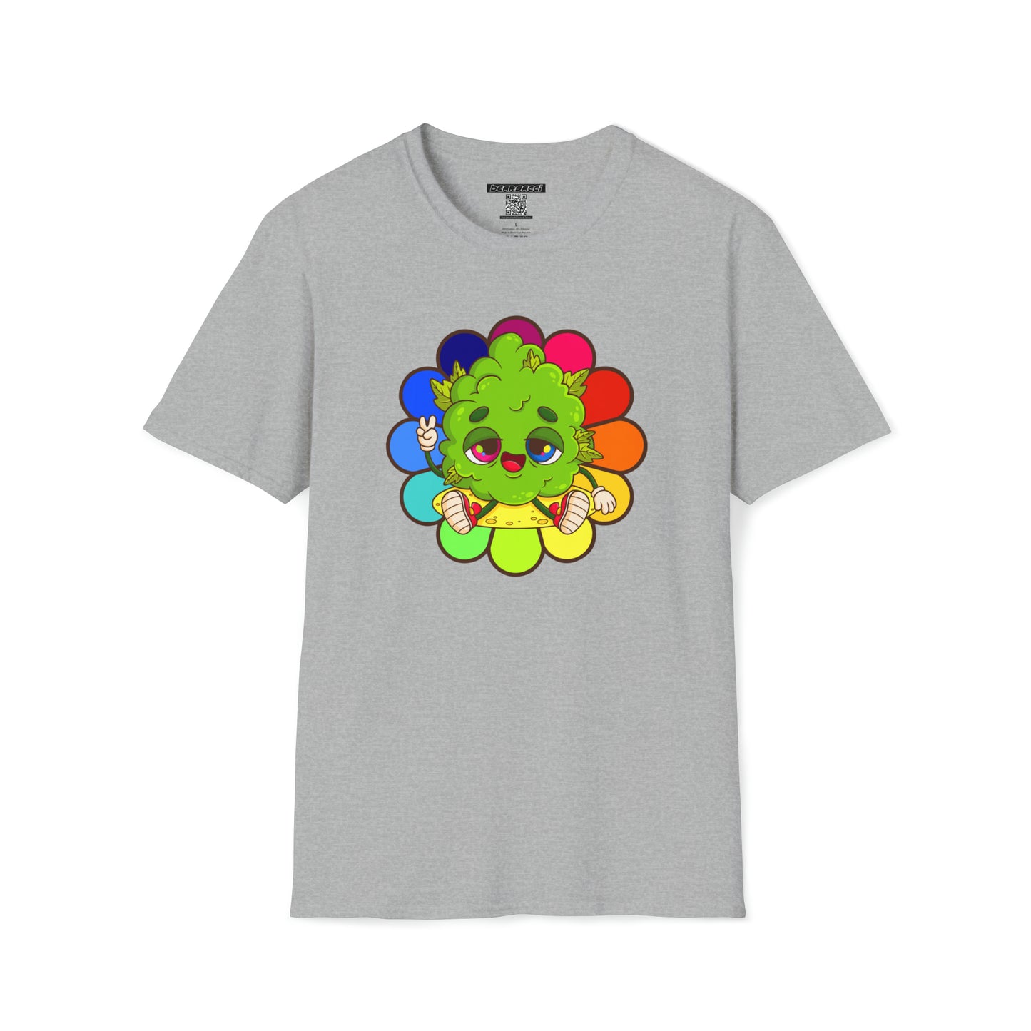 Stoney: Rainbow Leaf │ Softsyle T-shirt