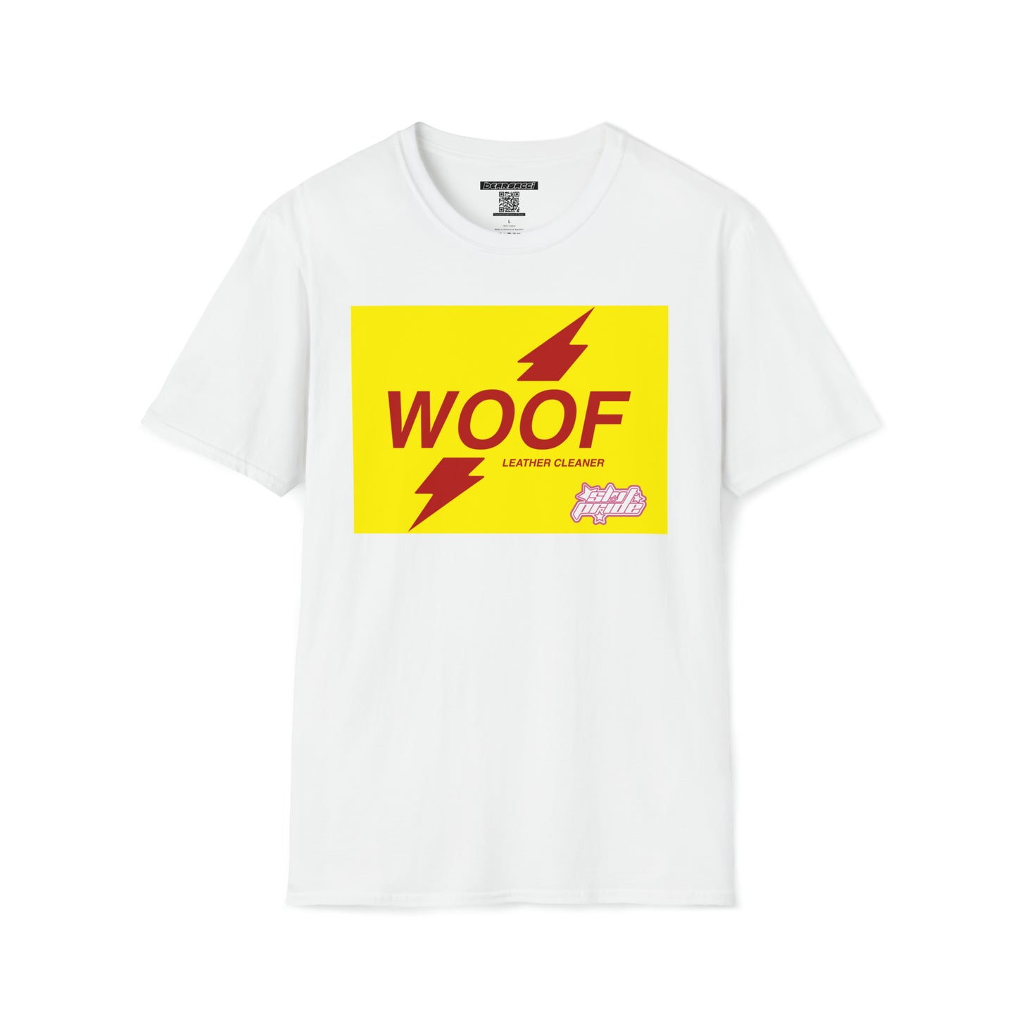 SlutPride™: WOOF Leather Cleaner │ Softsyle T-shirt