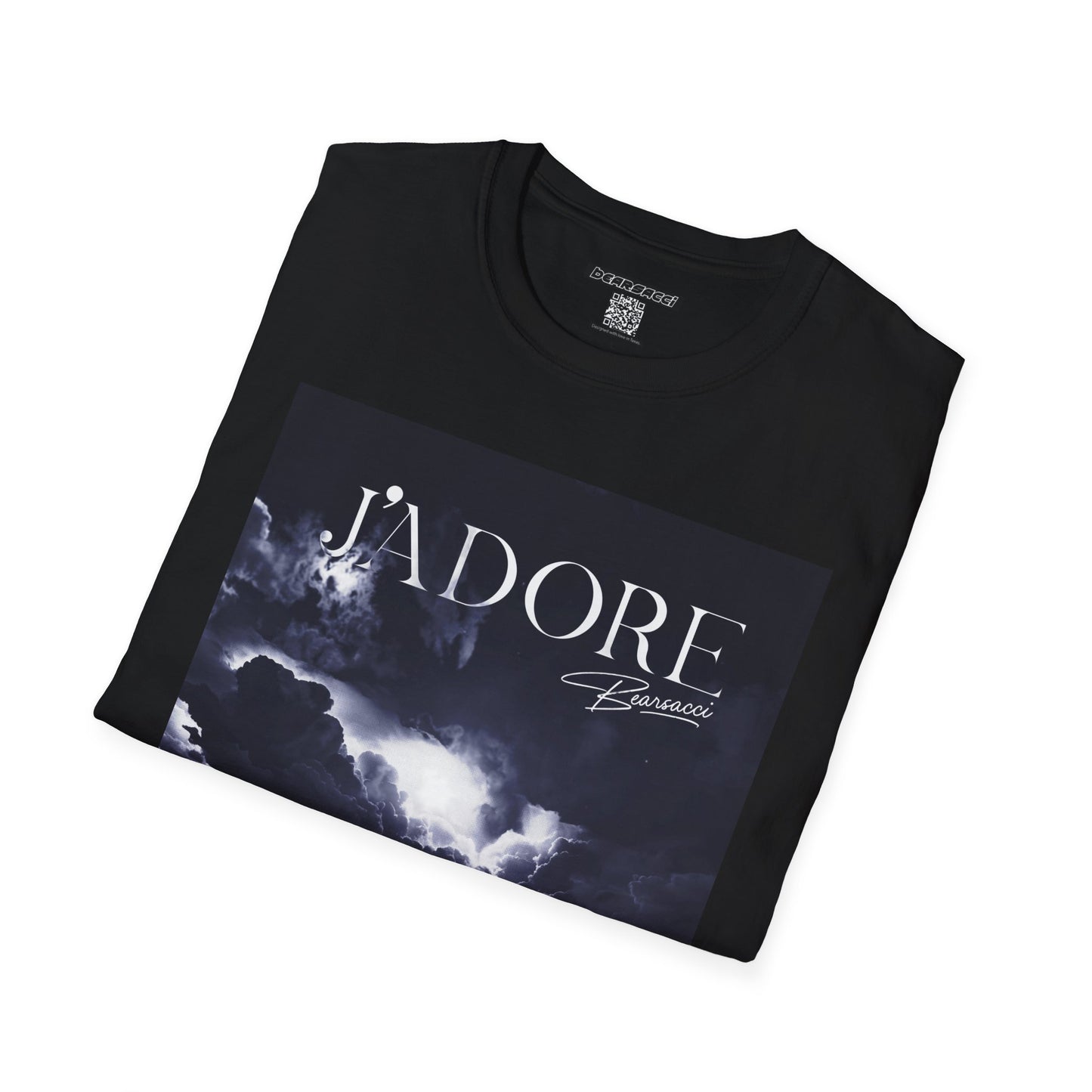 Fake Designer™: J'adore Bearsacci Solitude Is Dangerously Addictive (Dramatic Sky In Desert)│ Softsyle T-shirt