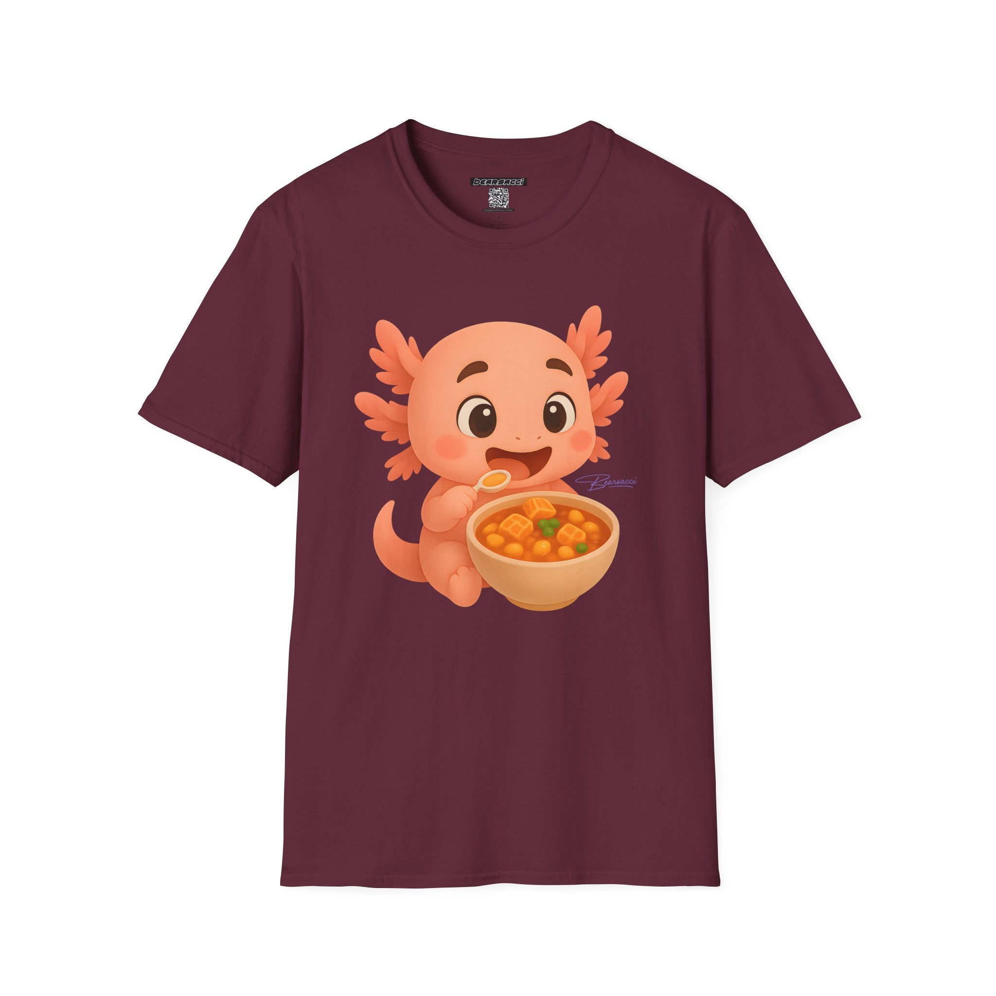 PeroLike X HyperPop®: Axolotl Menudo │ Softsyle T-shirt