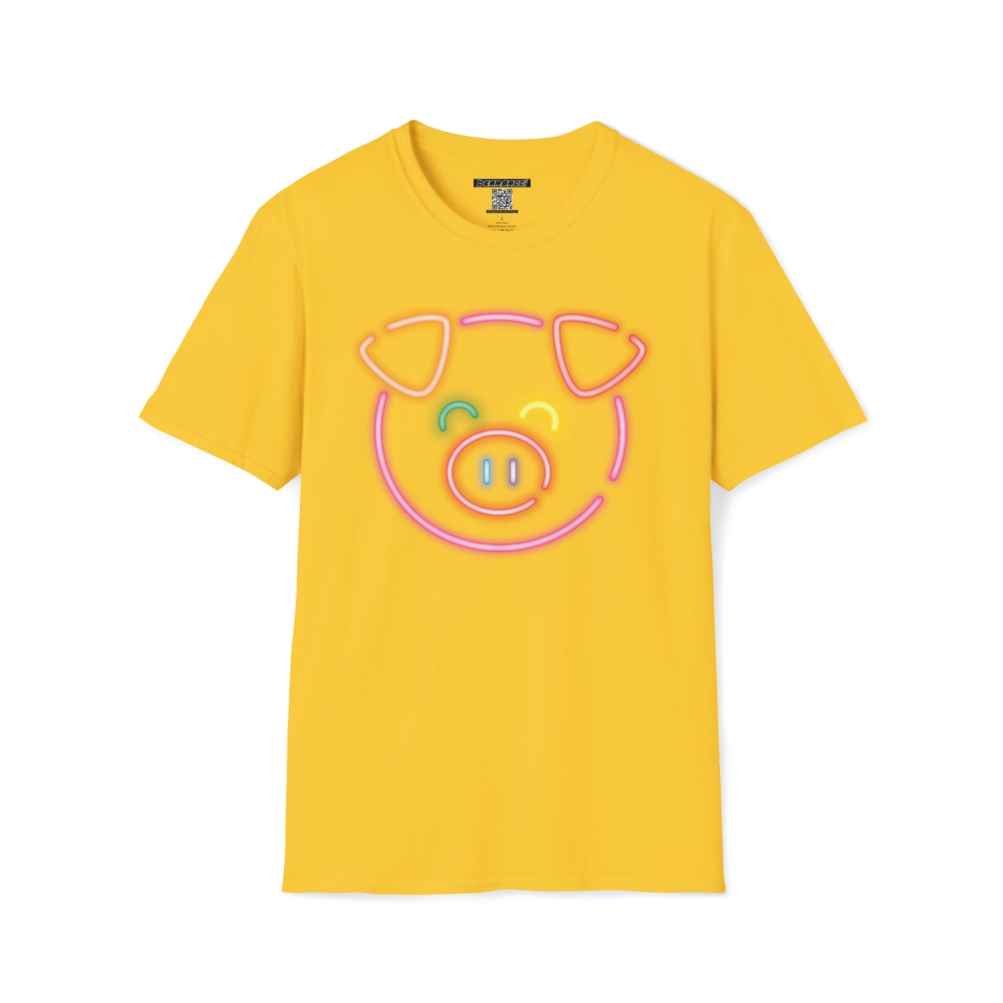 HyperPop™ X SlutPride™: Neon Pig│ Softsyle T-shirt