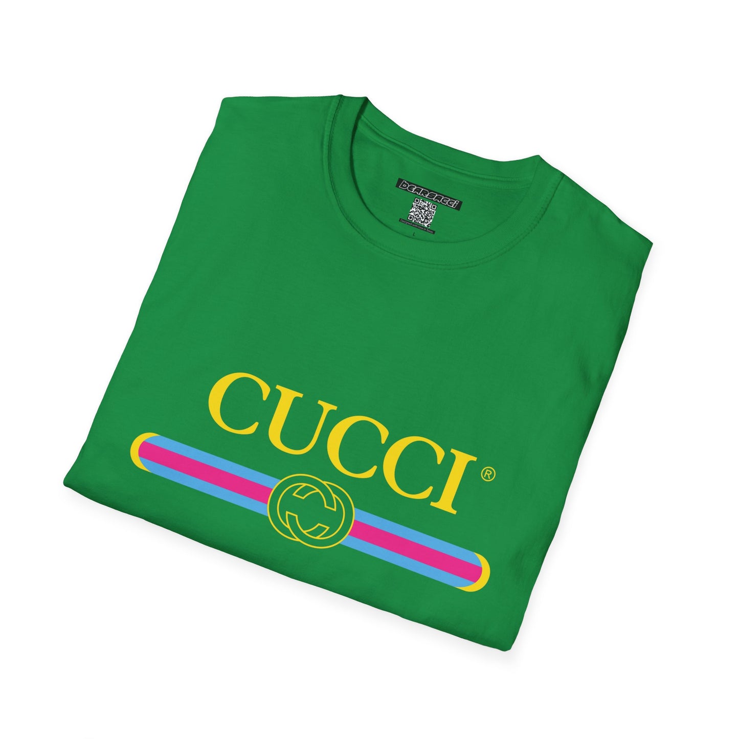 Fake Designer™ X SlutPride™: Cucci Bi Pride Colors│ Softsyle T-shirt