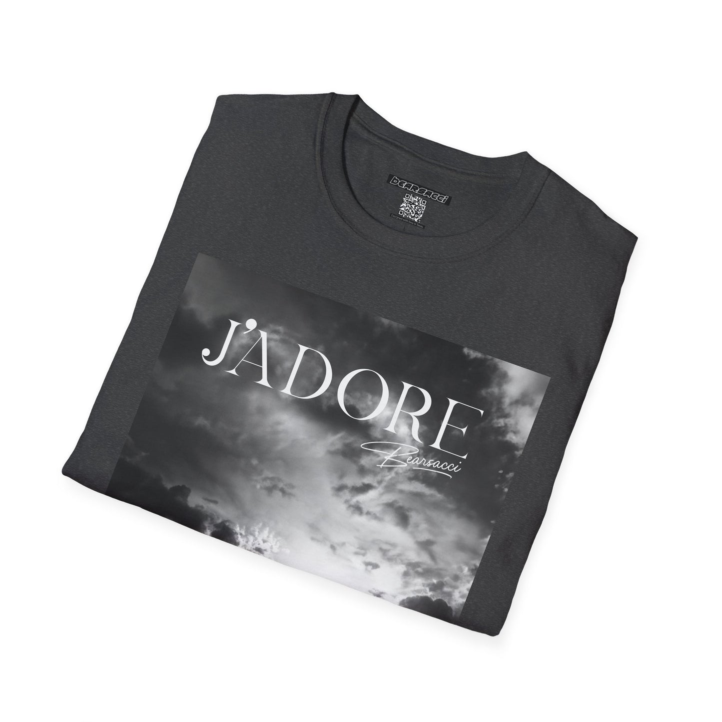 Fake Designer™: J'adore Bearsacci Solitude Is Dangerously Addictive (Black and White Beach)│ Softsyle T-shirt