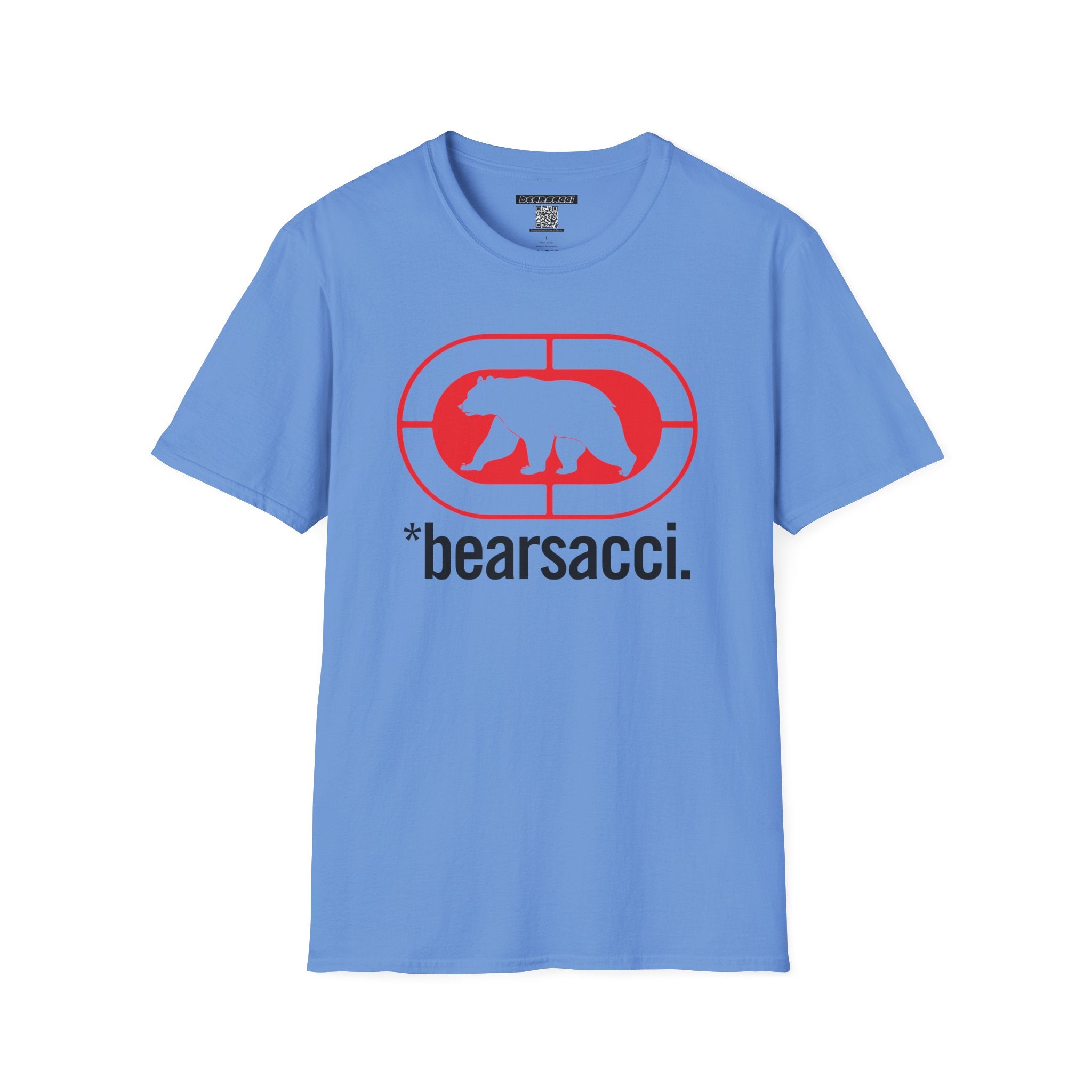 Bearmart® X FakeDesigner®: Bearsacci® Street Logo Tee │Softsyle T-shirt