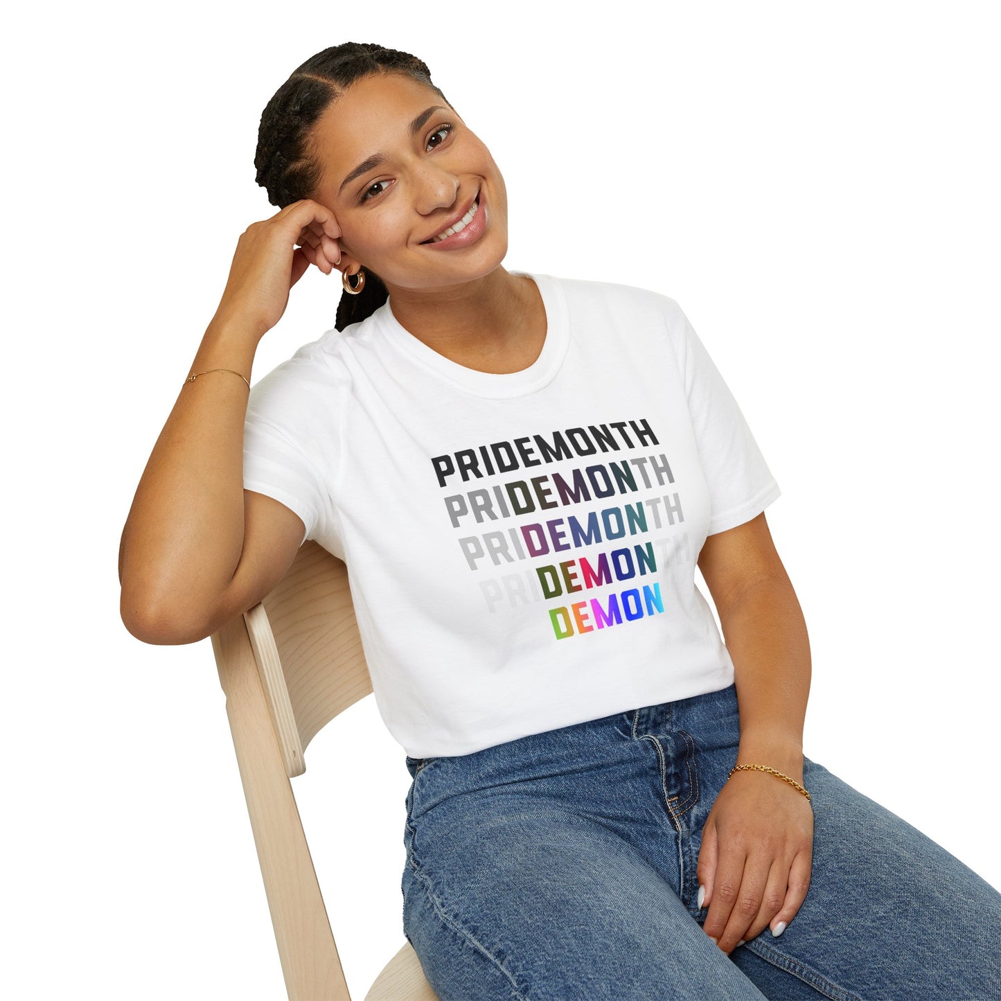 SlutPride™: PRI DEMON TH Meme Shirt │ Softsyle T-shirt