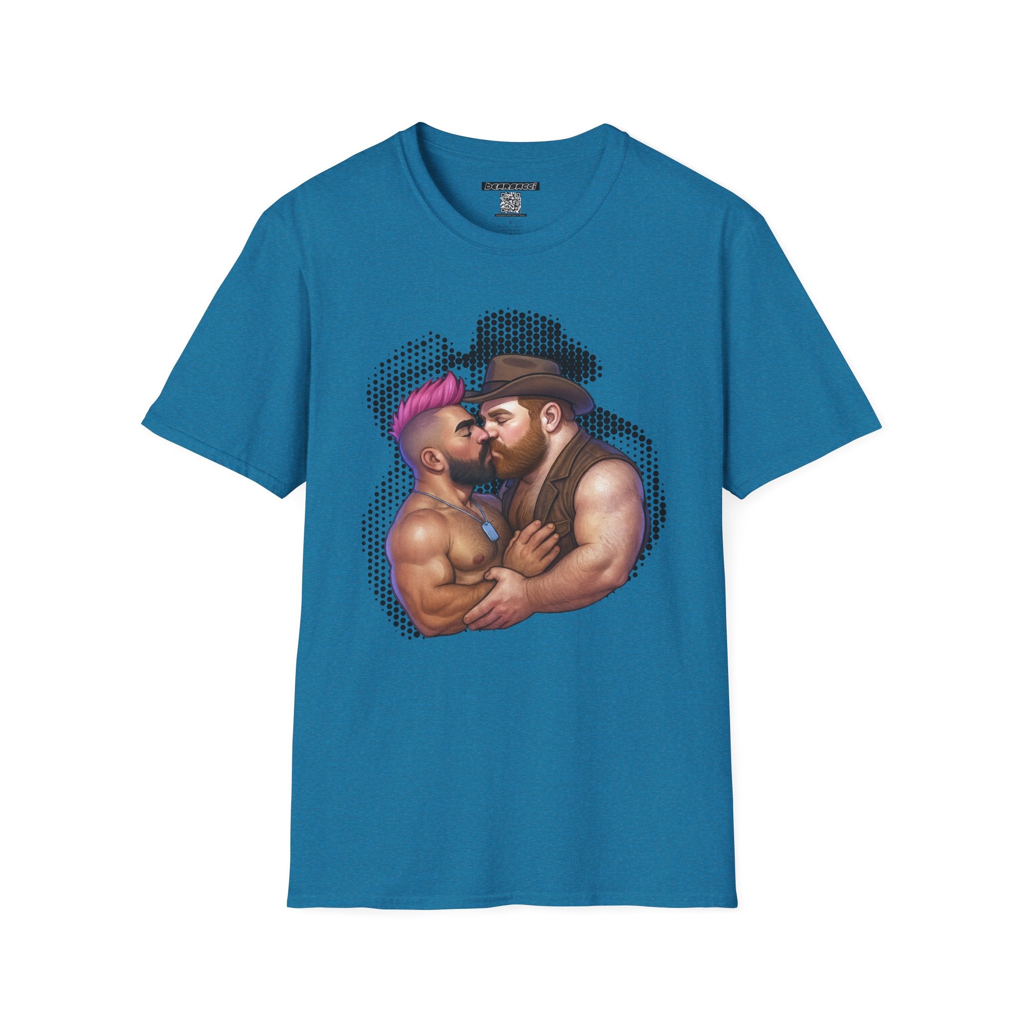 Bearsacci™: Cowboy & MMA Fighter│ Softsyle T-shirt