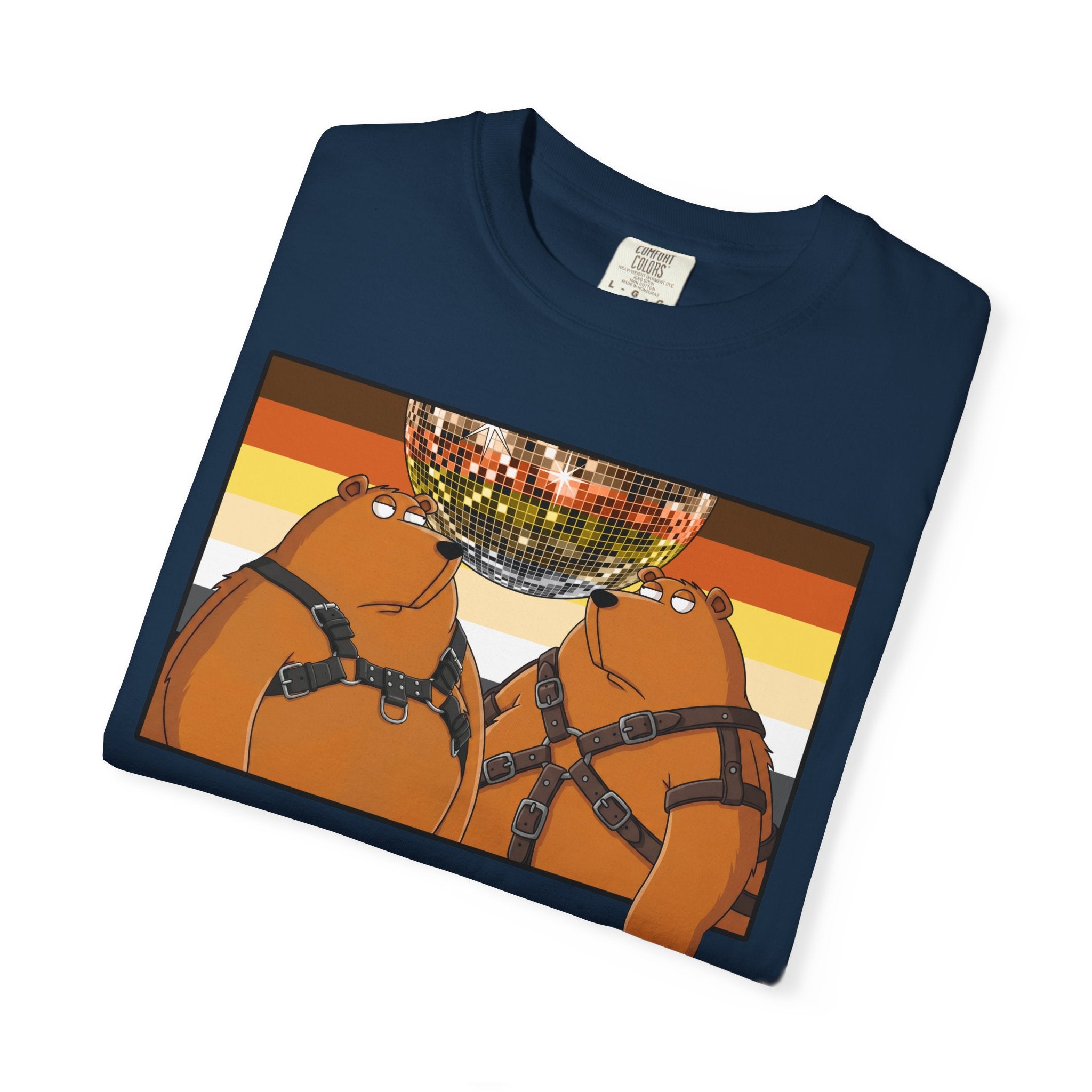 Bearmart®: Leather Bears Disco │Comfort Colors® T-shirt