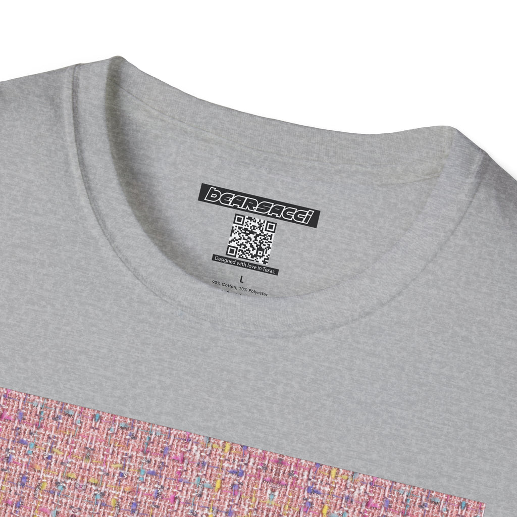 Fake Designer™: Pink Tweed Fuck│ Softsyle T-shirt