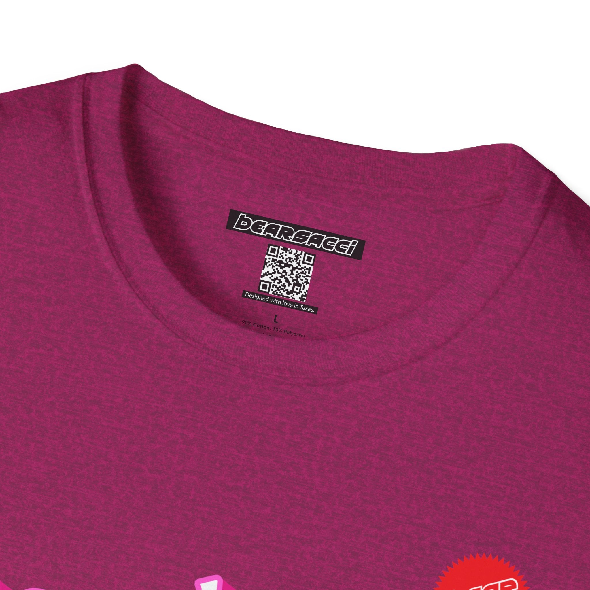 Bearbie® X Slutpride®: Bareback Logo │Softsyle T-shirt
