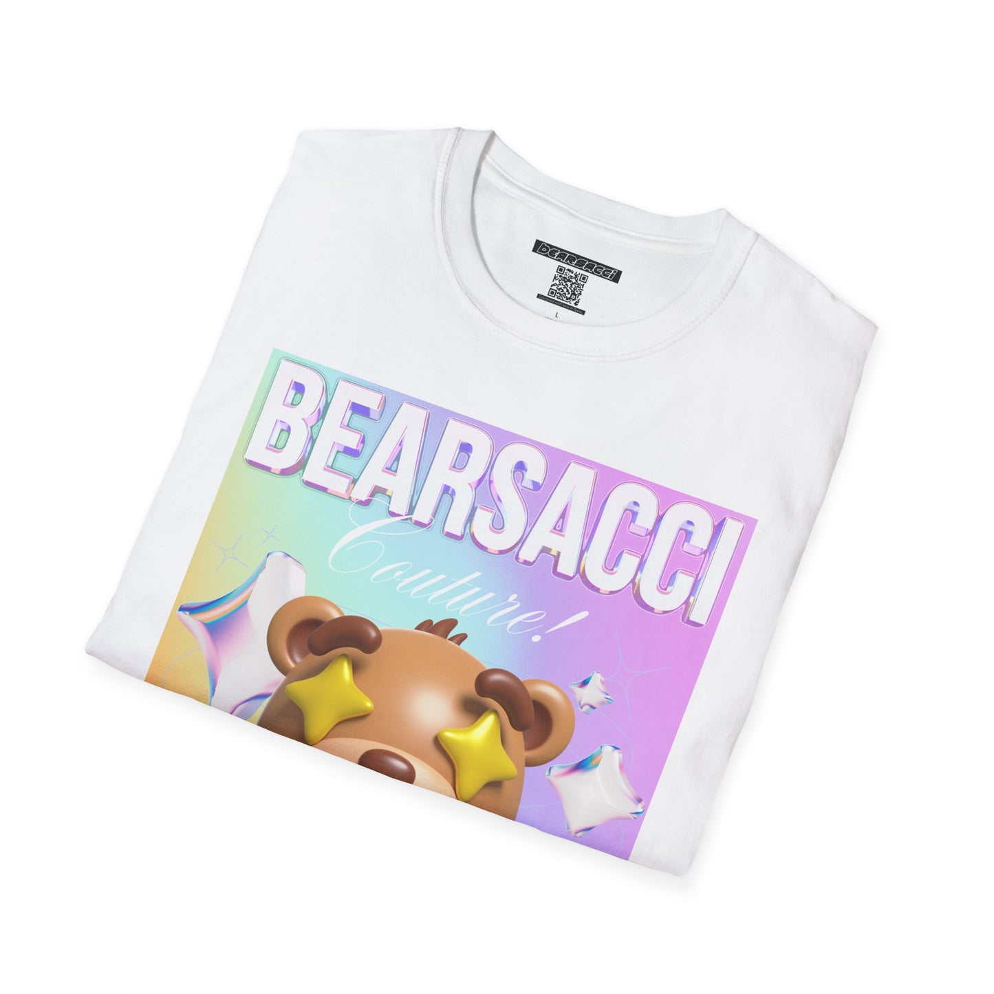 Fake Designer™: Holo Teddy Bear│ Softsyle T-shirt