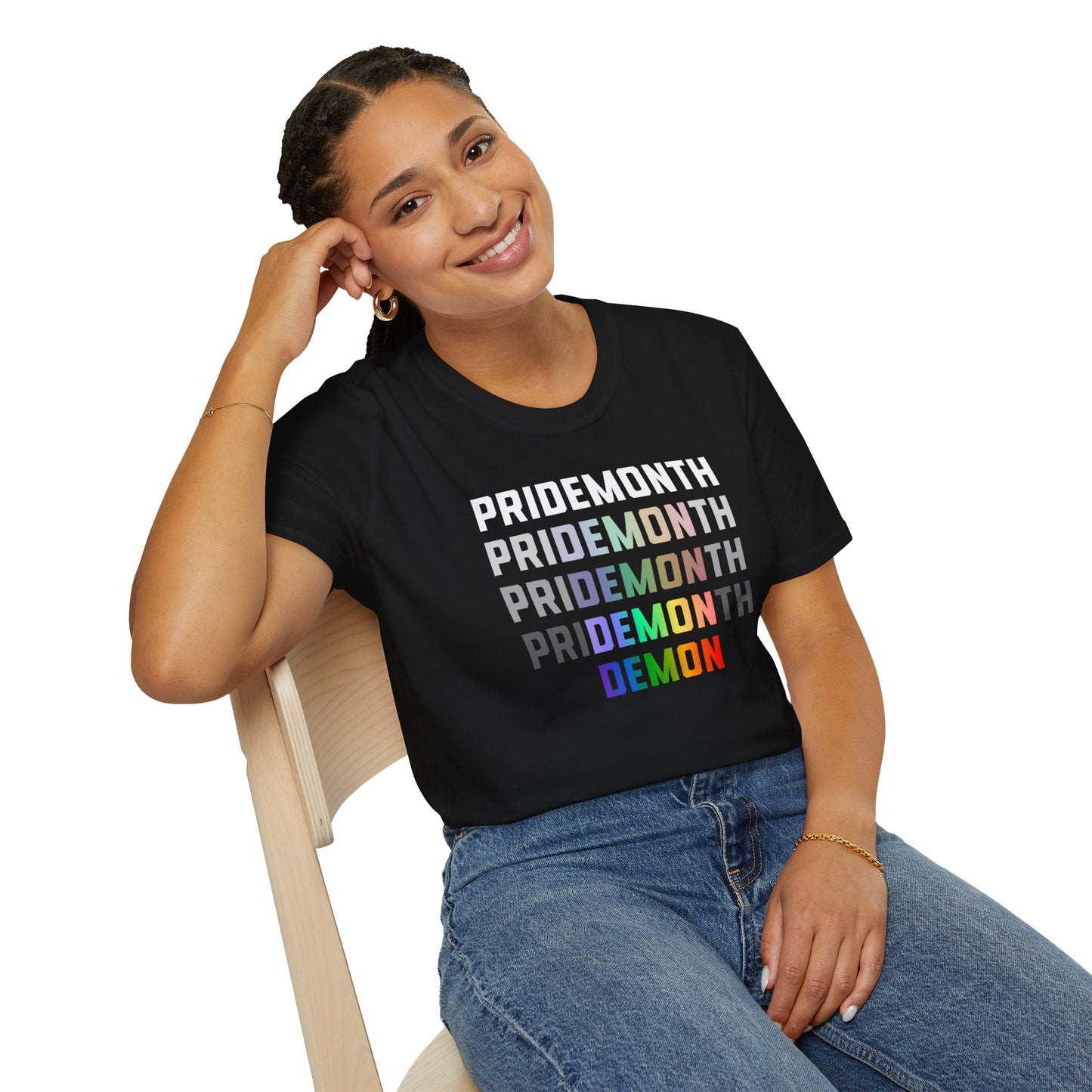 SlutPride™: PRI DEMON TH Meme Shirt │ Softsyle T-shirt