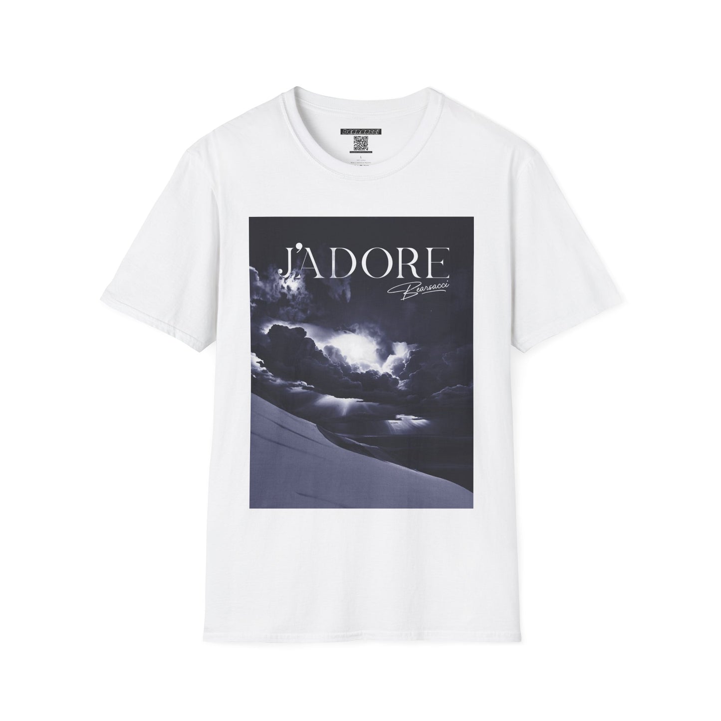 Fake Designer™: J'adore Bearsacci Solitude Is Dangerously Addictive (Dramatic Sky In Desert)│ Softsyle T-shirt