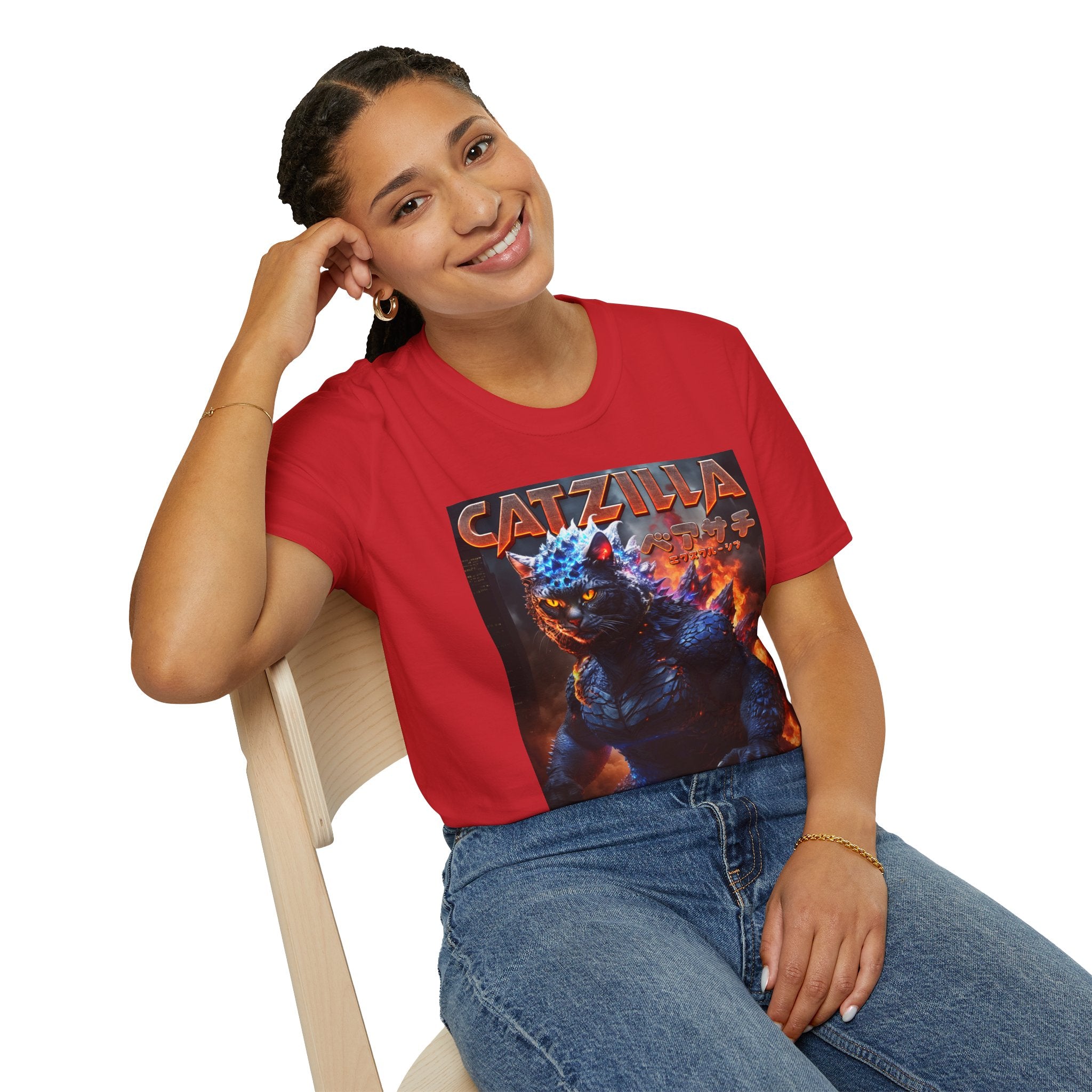 Fake Designer™: Catzilla │ Softsyle T-shirt