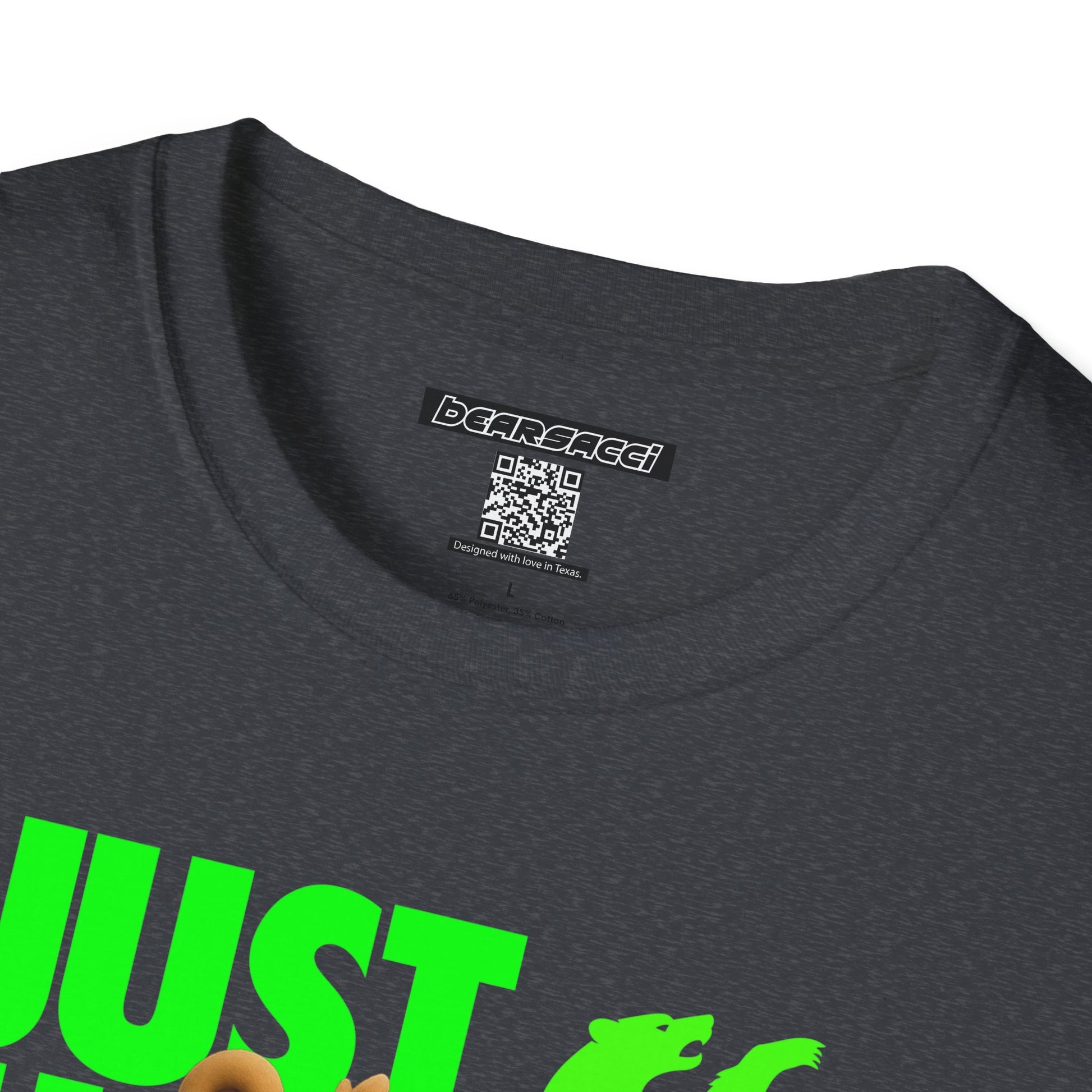 Bearsacci™ X Dominion: Just Fucking Do It Brat Teddy Bear│ Softsyle T-shirt