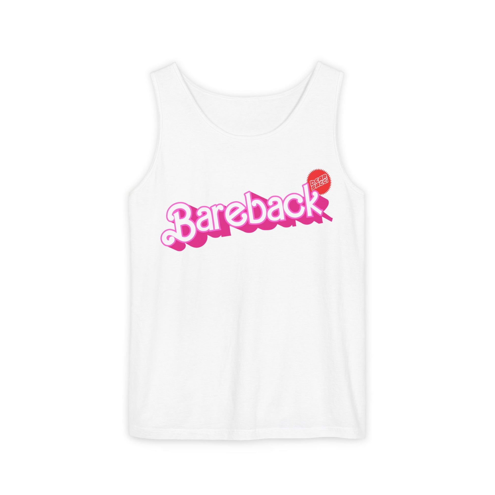 Bearbie® X Slutpride®: Bareback Logo │Garment-Dyed Tank Top