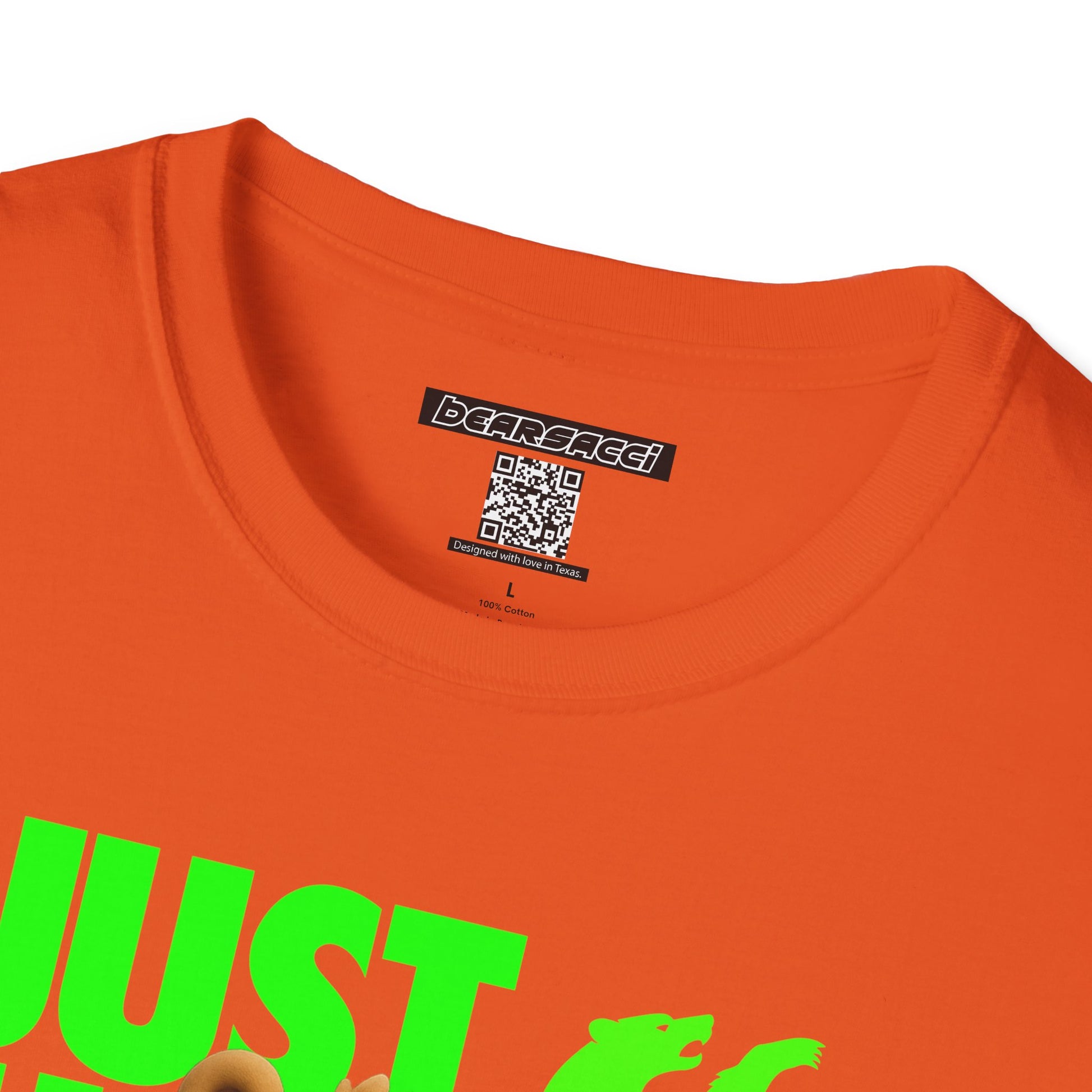 Bearsacci™ X Dominion: Just Fucking Do It Brat Teddy Bear│ Softsyle T-shirt