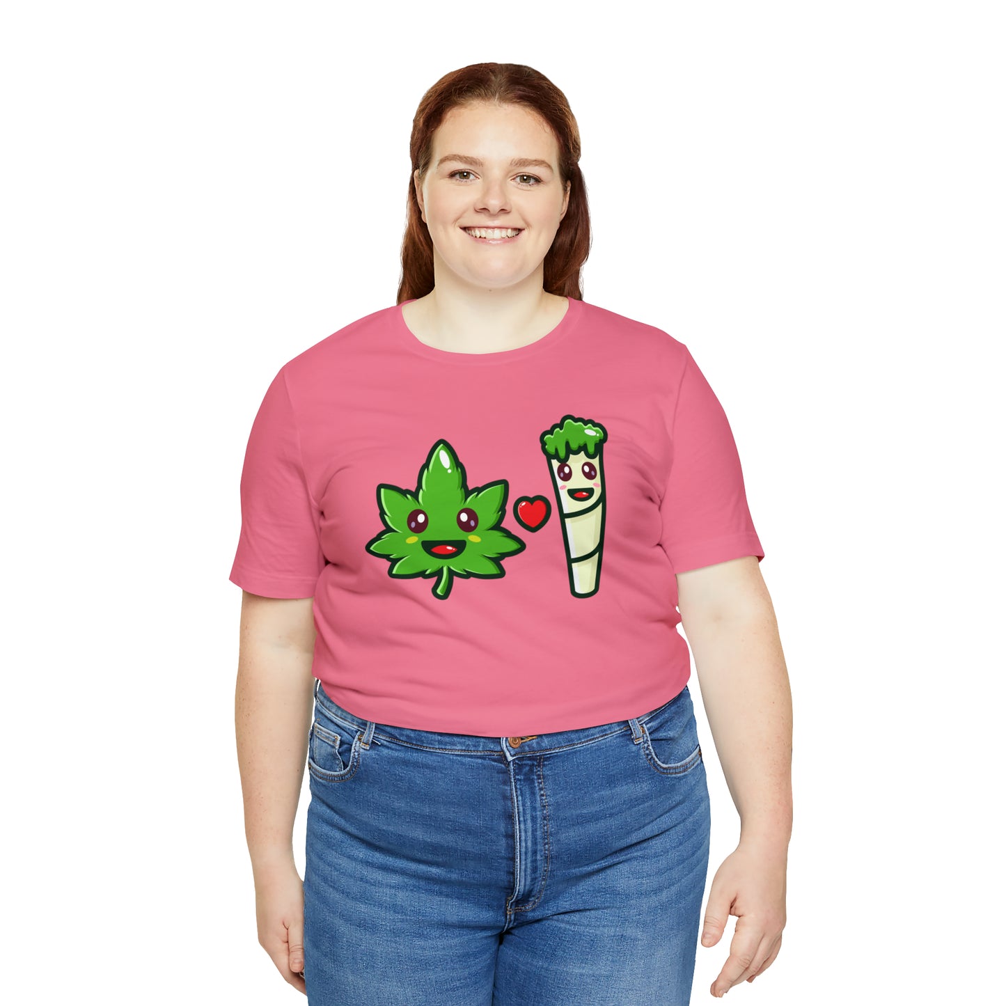 Stoney: Leafy Loves Blunty  │Premium Jersey T-shirt