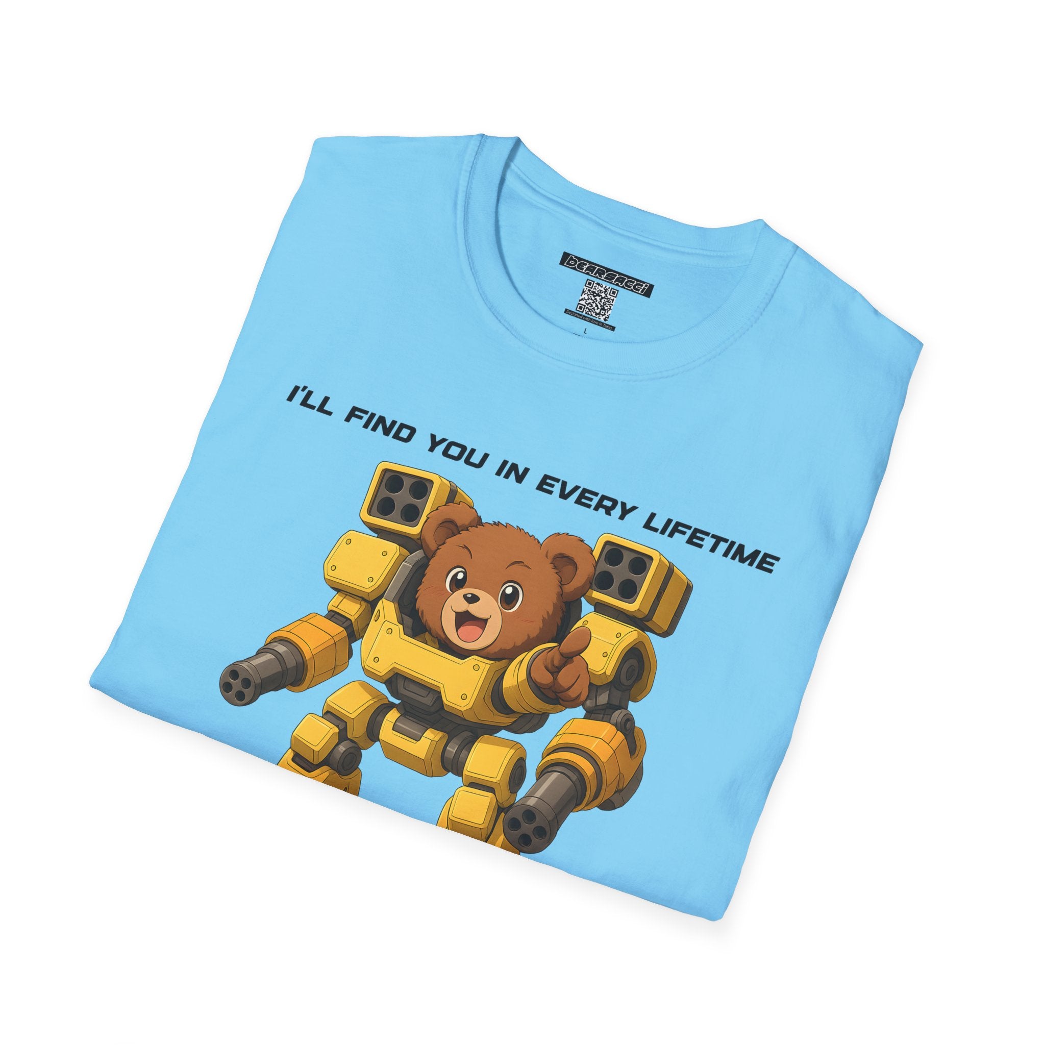 HyperPop®: Mech My Day (Love is a Threat) │ Softsyle T-shirt