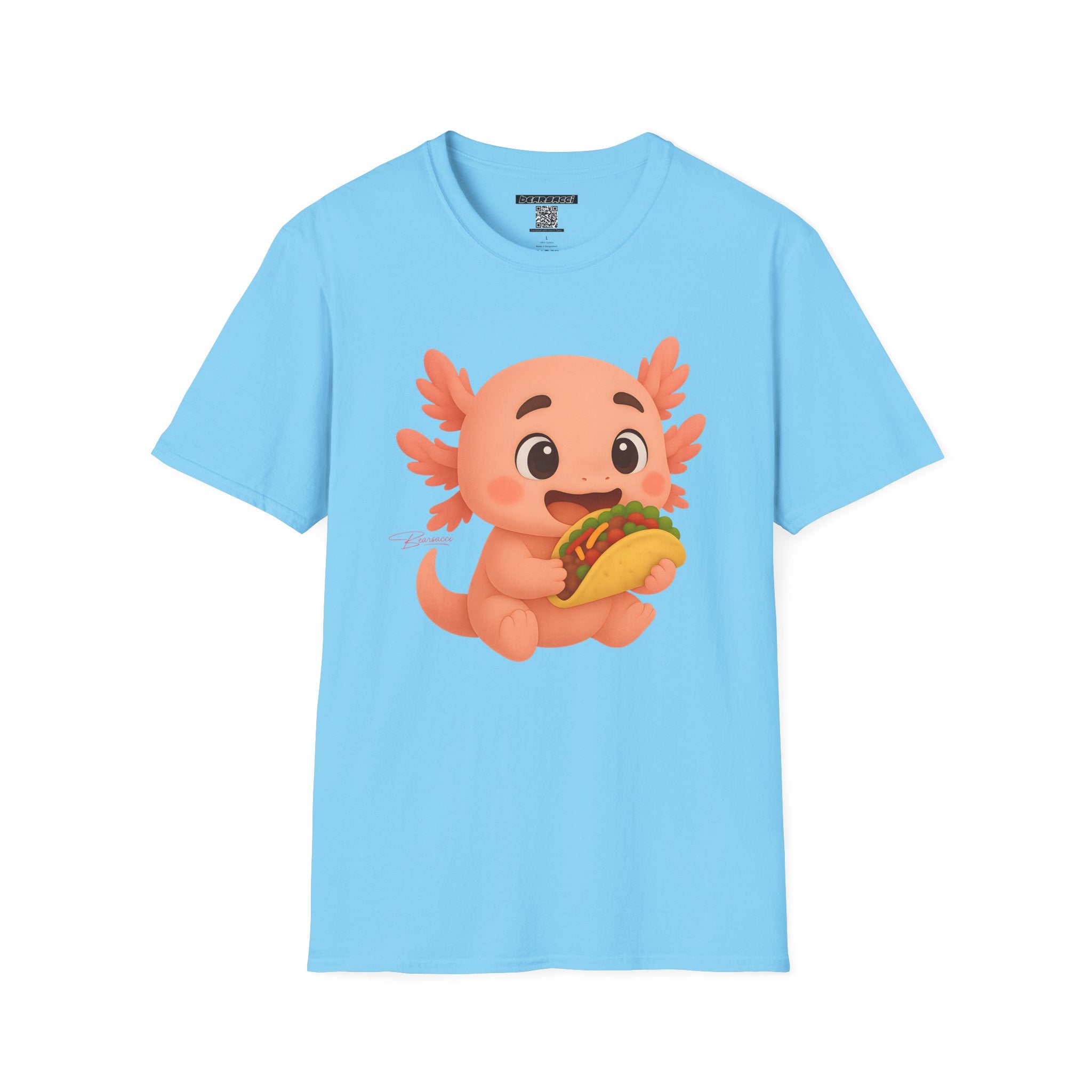 PeroLike X HyperPop®: Axolotl Taco │ Softsyle T-shirt