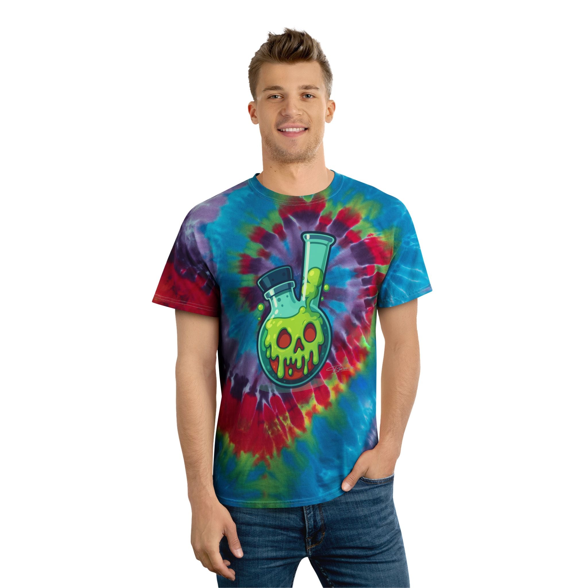 Stoney420®: Once Upon a Bong │ Tie-Dye Tee, Spiral