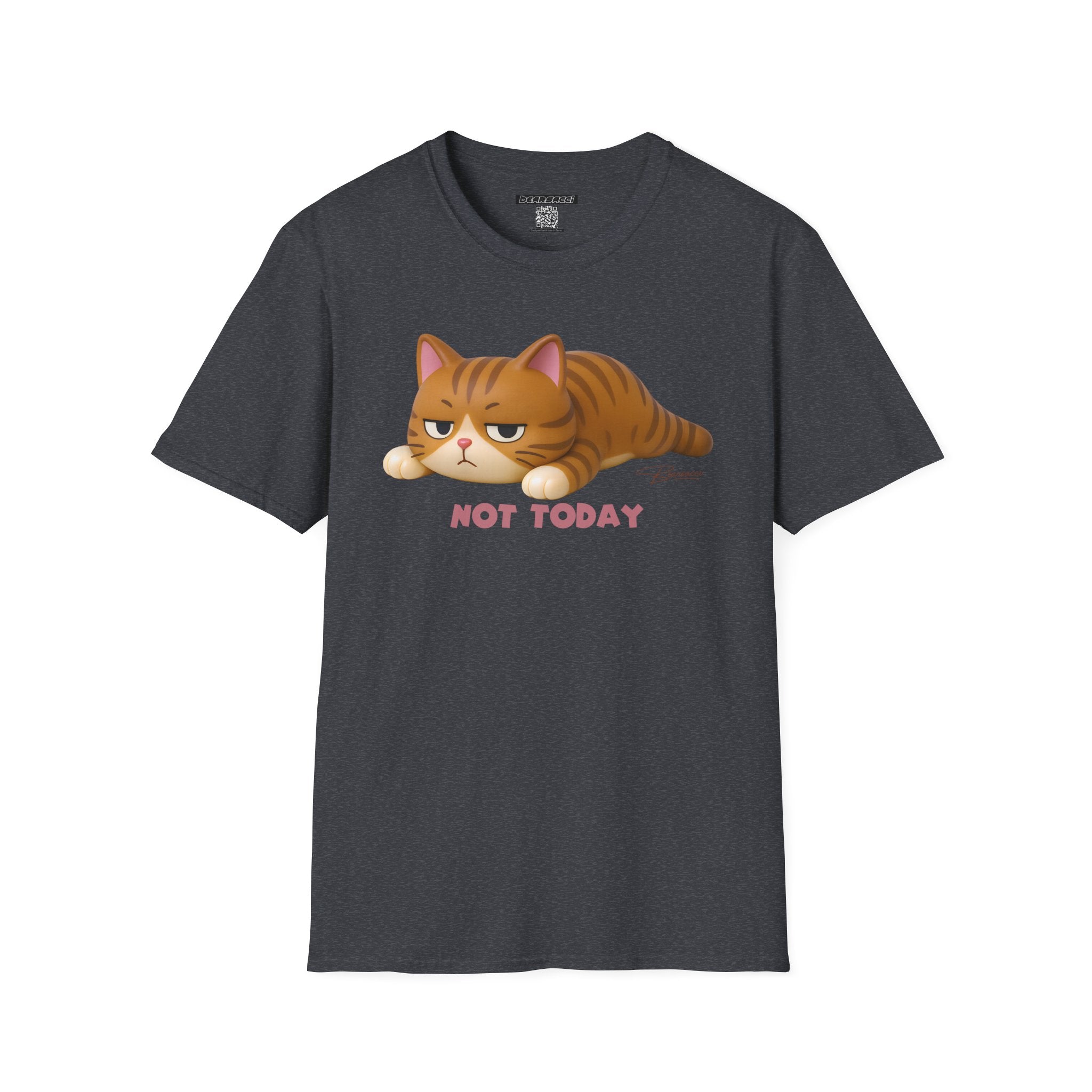 HyperPop®: Not Today Cat │ Softsyle T-shirt