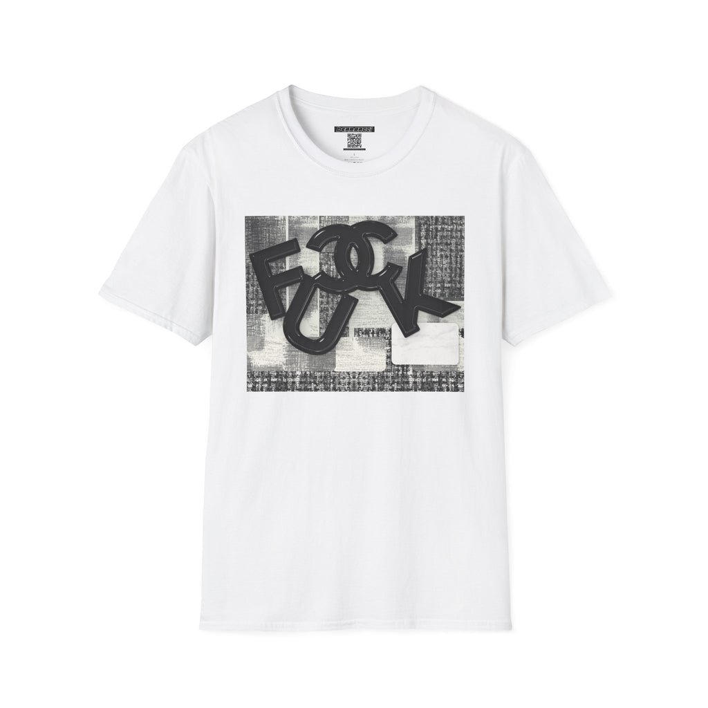 Fake Designer™: Tweed Patchwork Fuck│ Softsyle T-shirt