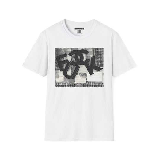 Fake Designer™: Tweed Patchwork Fuck│ Softsyle T-shirt