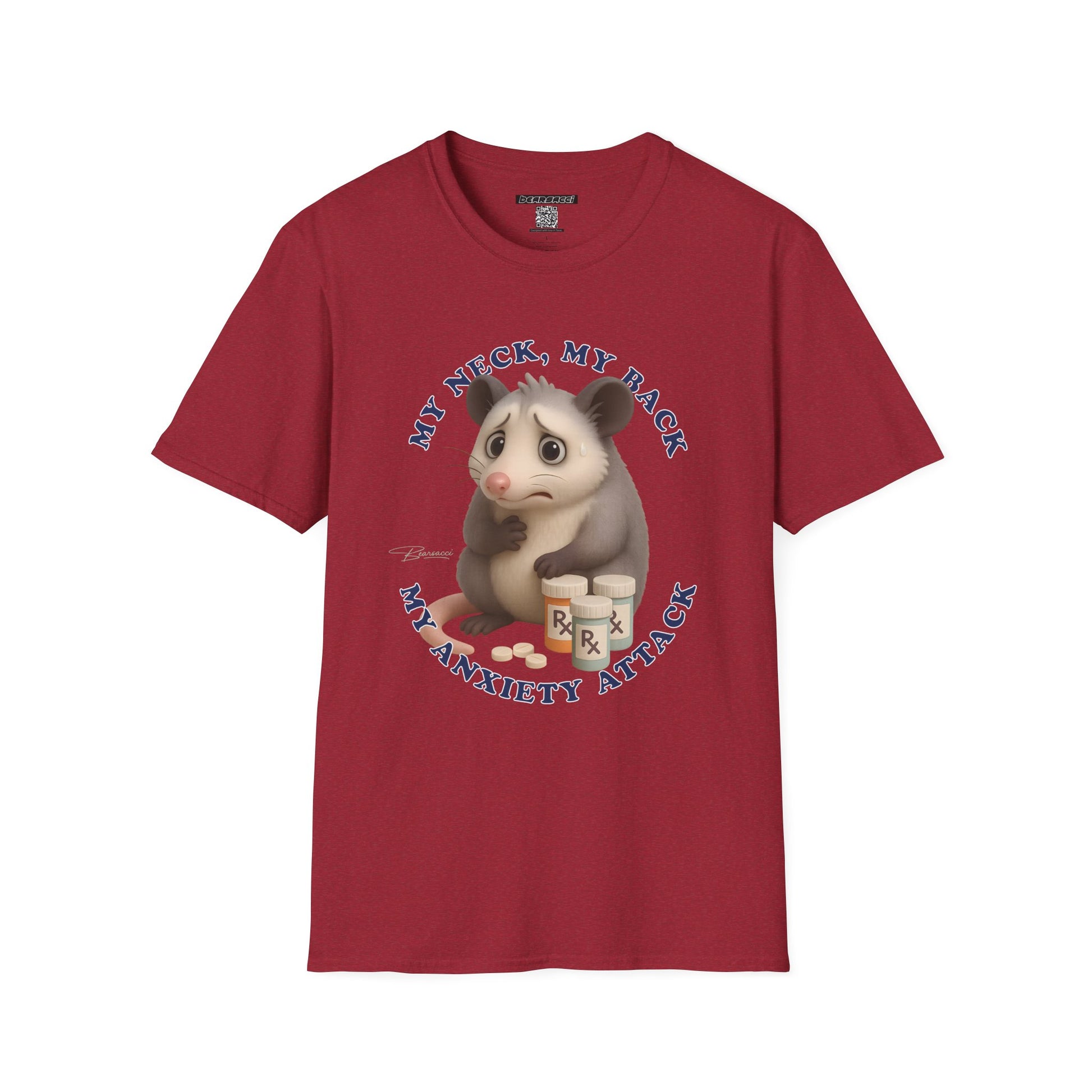 HyperPop®: My Neck My Back My Anxiety Attack │ Softsyle T-shirt