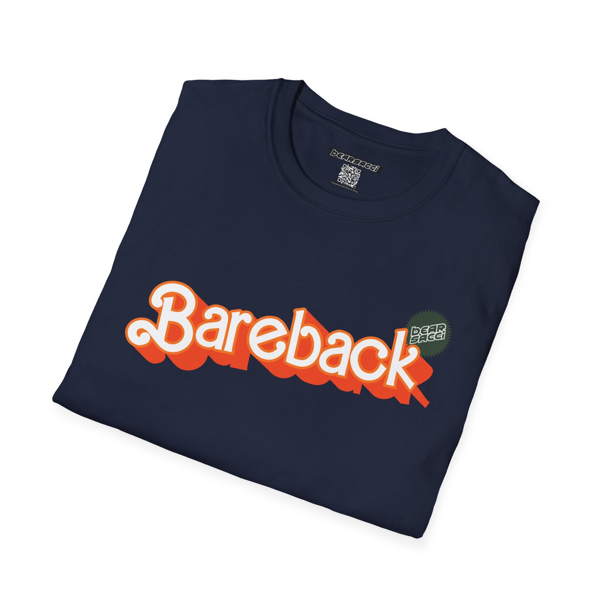 Bearbie® X Slutpride®: Bareback Logo (Hunter) │Softsyle T-shirt