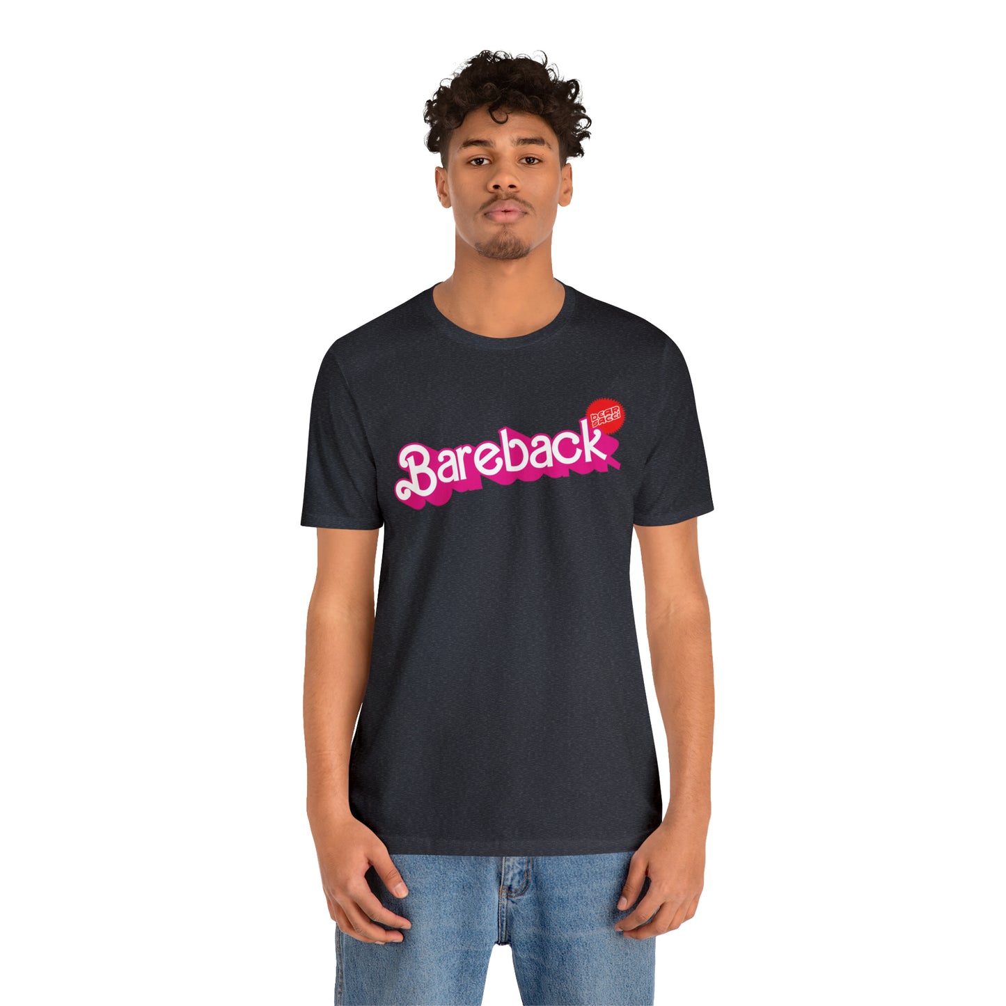 Bearbie™ X Slutpride™: Bareback Logo │Premium Jersey T-shirt