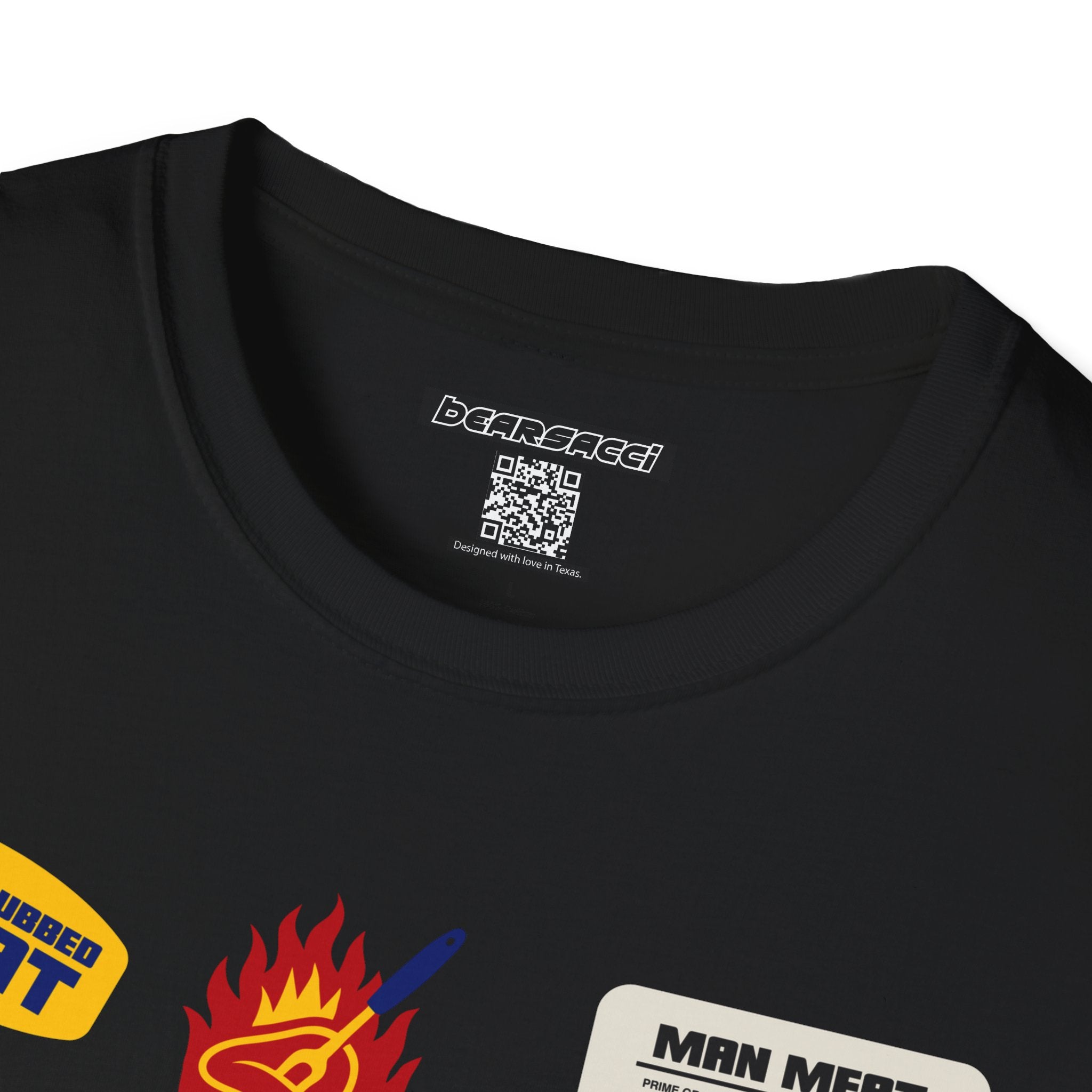 Bearmart®: Butcher Isle Meat Stickers (1950s Colorway) │Softsyle T-shirt