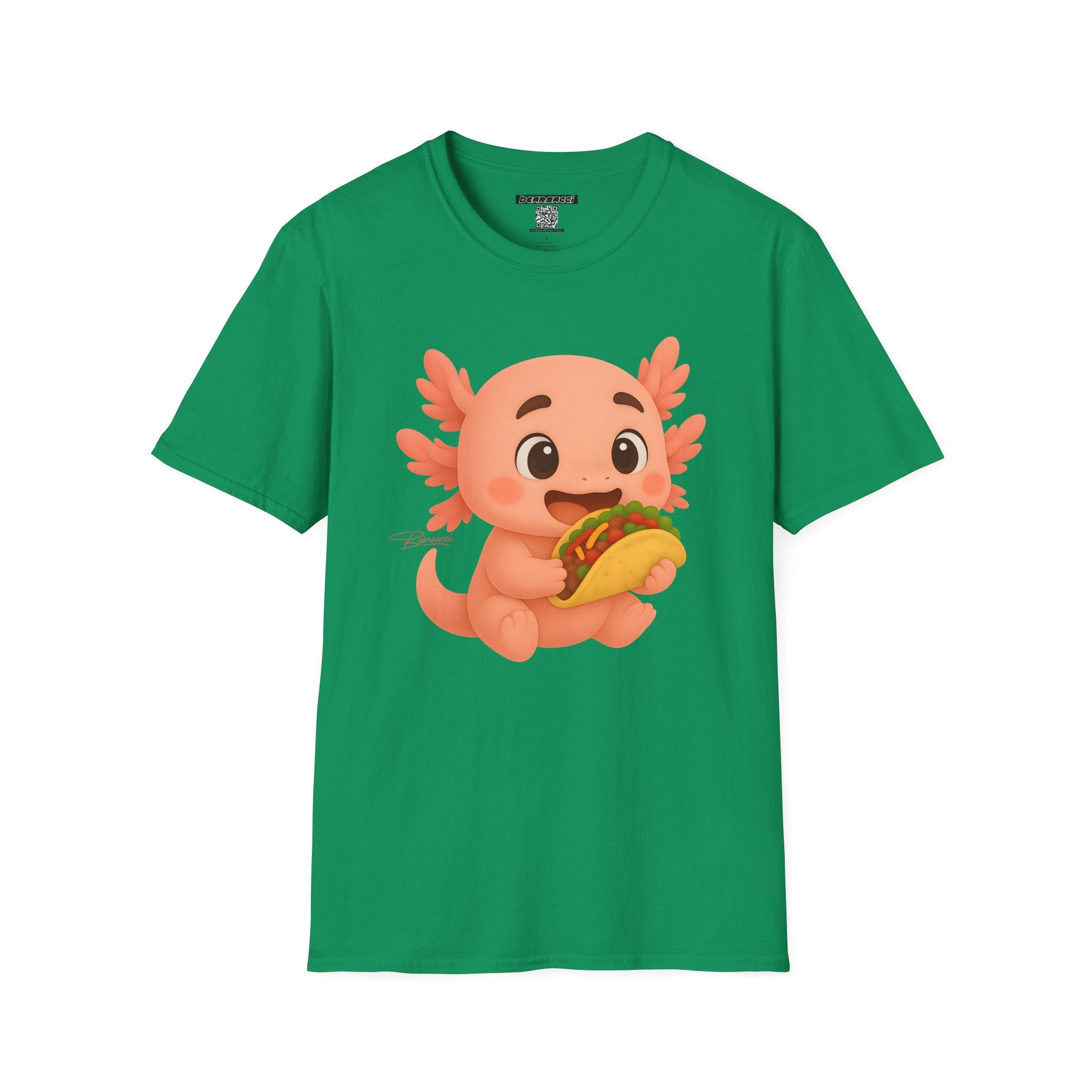 PeroLike X HyperPop®: Axolotl Taco │ Softsyle T-shirt